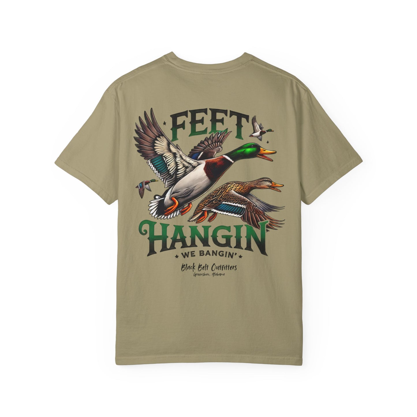 Feet Hangin We Bangin Unisex T-Shirt, Perfect for Gifts, Father's Day, Golf Events, Casual Wear, Comfortable Tee