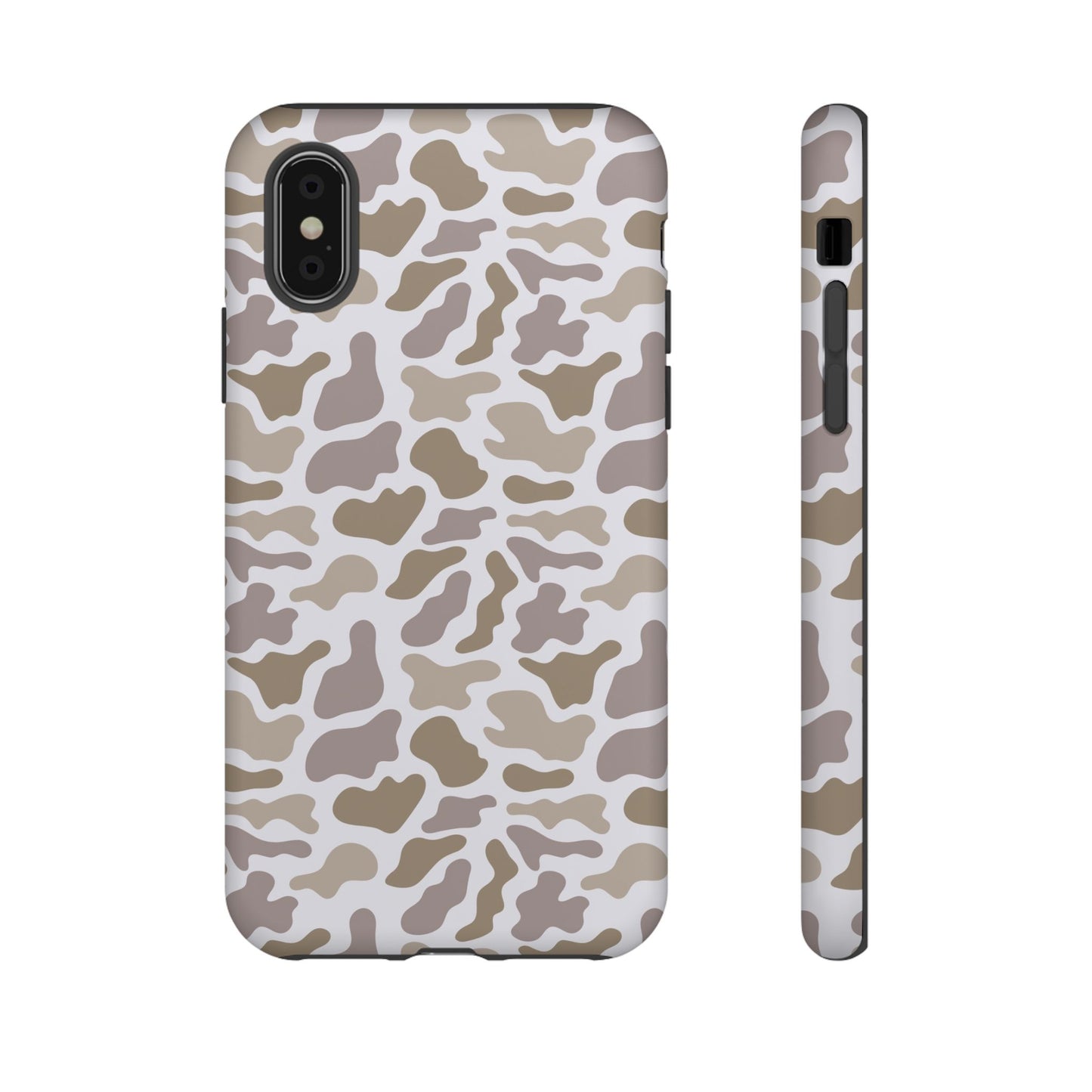 Grey Camo custom design Tough Cases