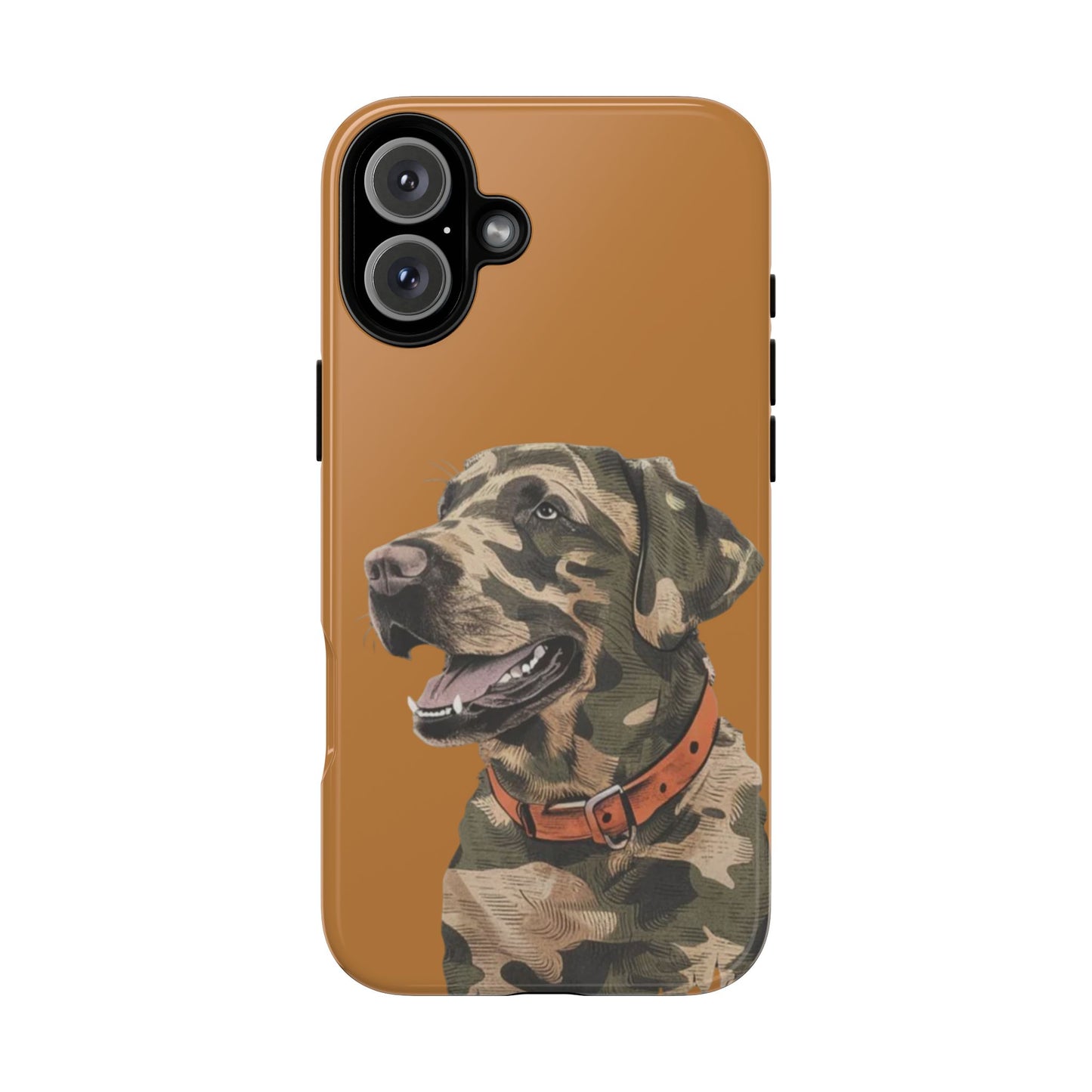 Camo Duck Dog custom design Tough Cases