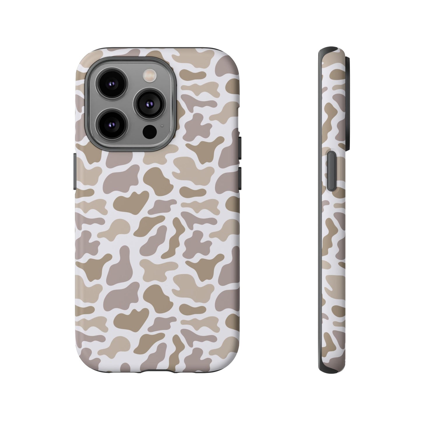 Grey Camo custom design Tough Cases