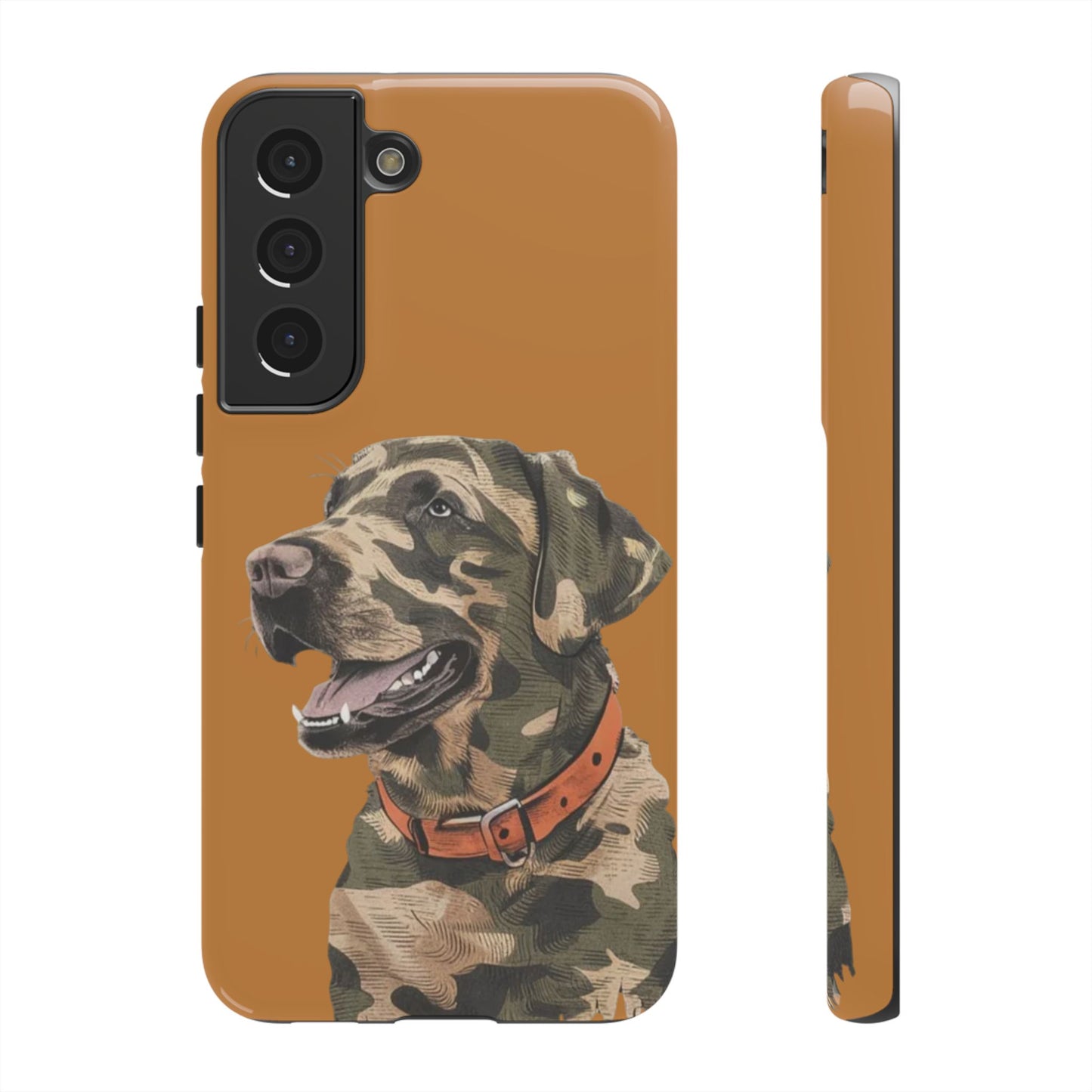 Camo Duck Dog custom design Tough Cases