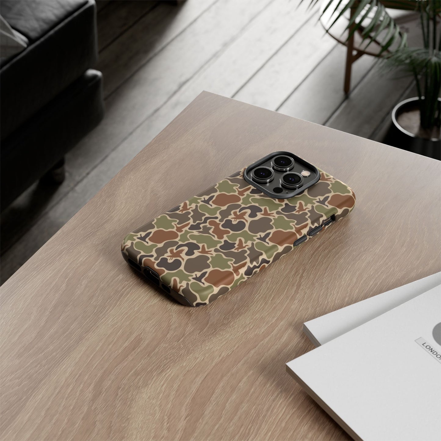 Duck Camo custom design Tough Cases