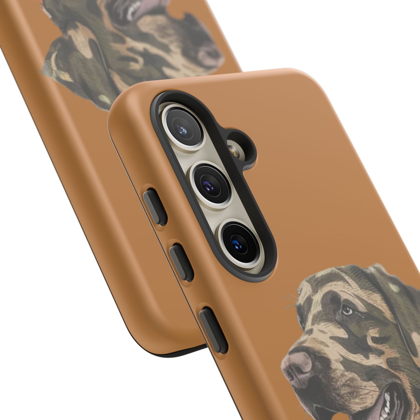 Camo Duck Dog custom design Tough Cases