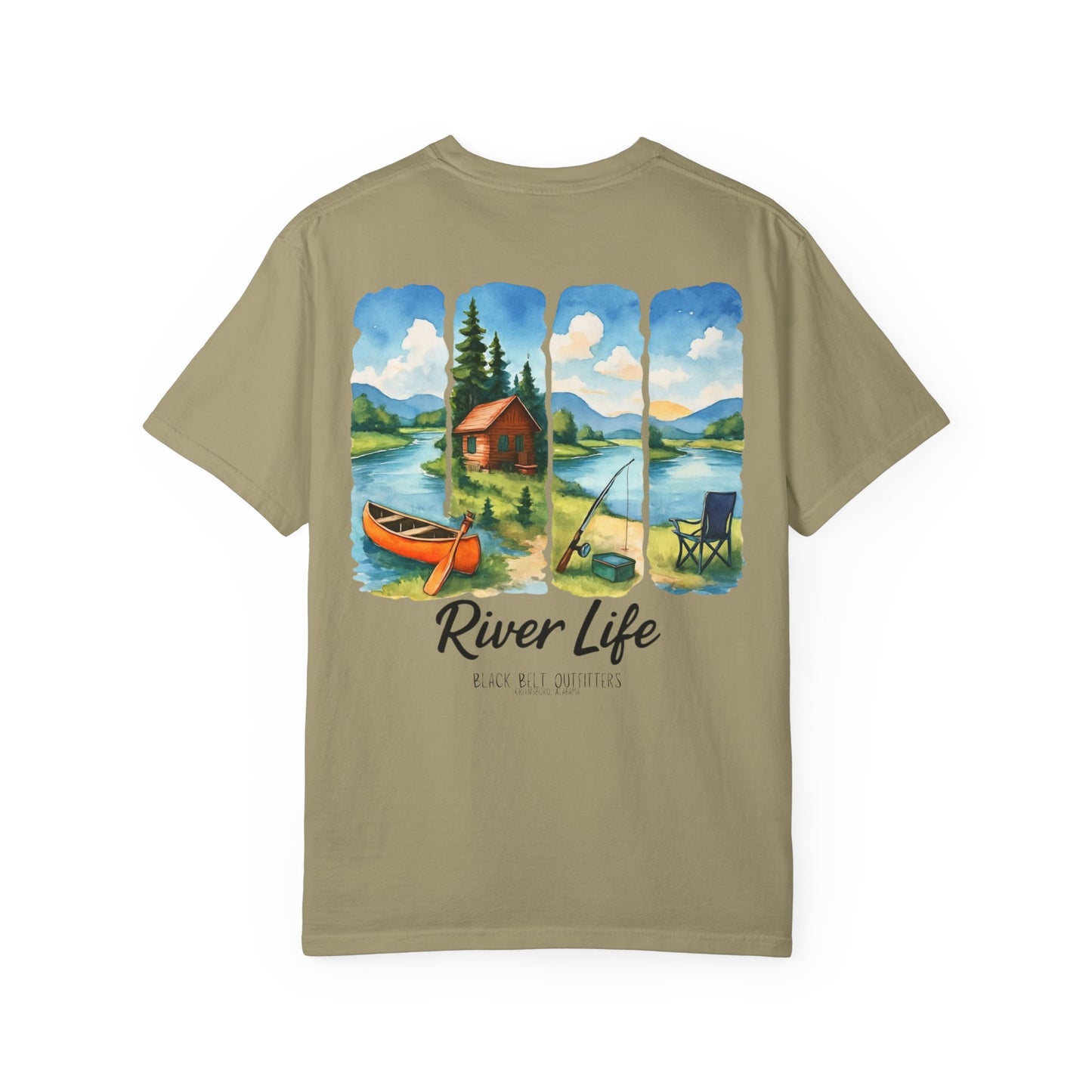 River Life Unisex T-Shirt - Outdoor Adventure Tee for Nature Lovers