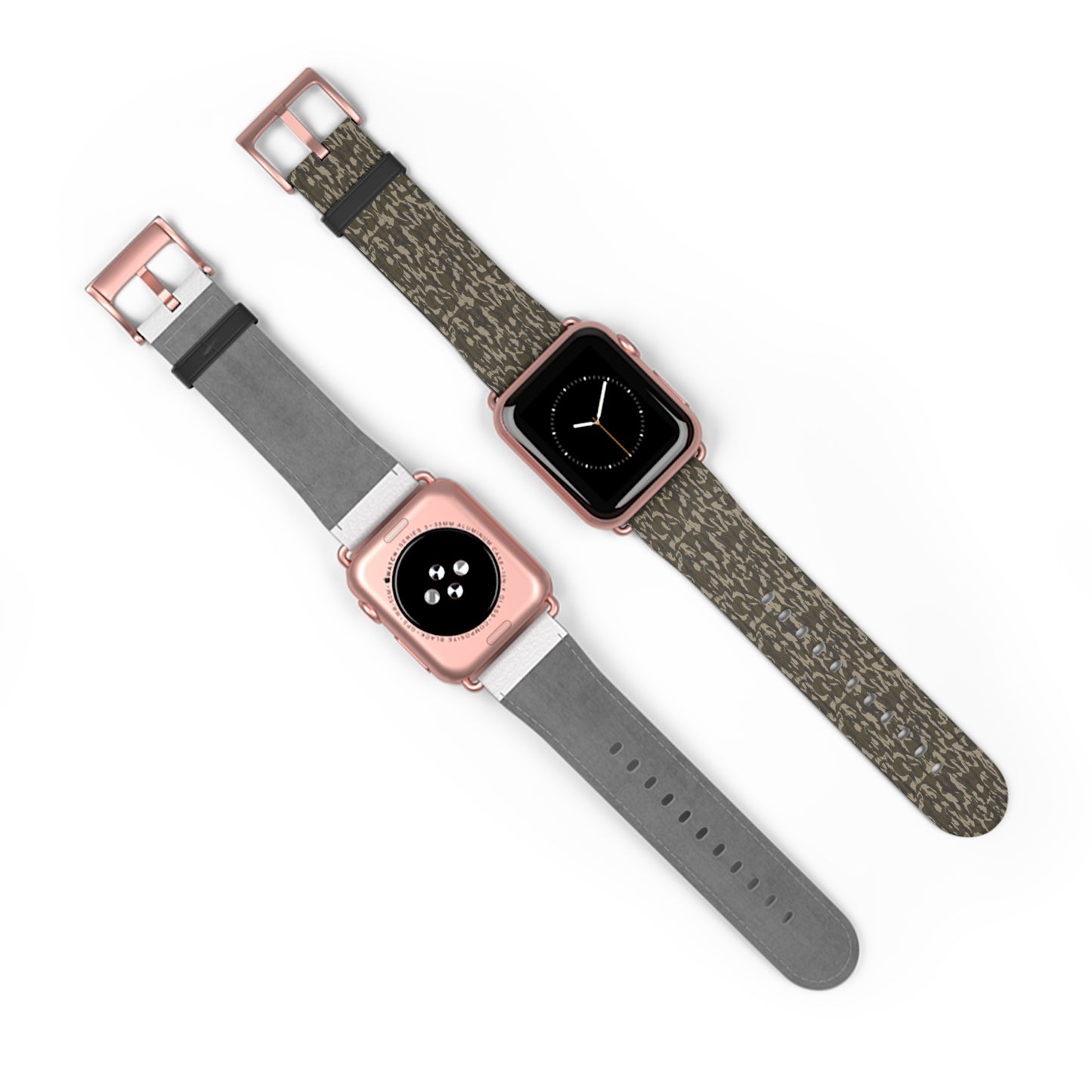 Bottomland Camo Watch Band, Trendy Accessory, Men's Gift, Unisex Style, Perfect for Outdoor Activities, Unique Fashion