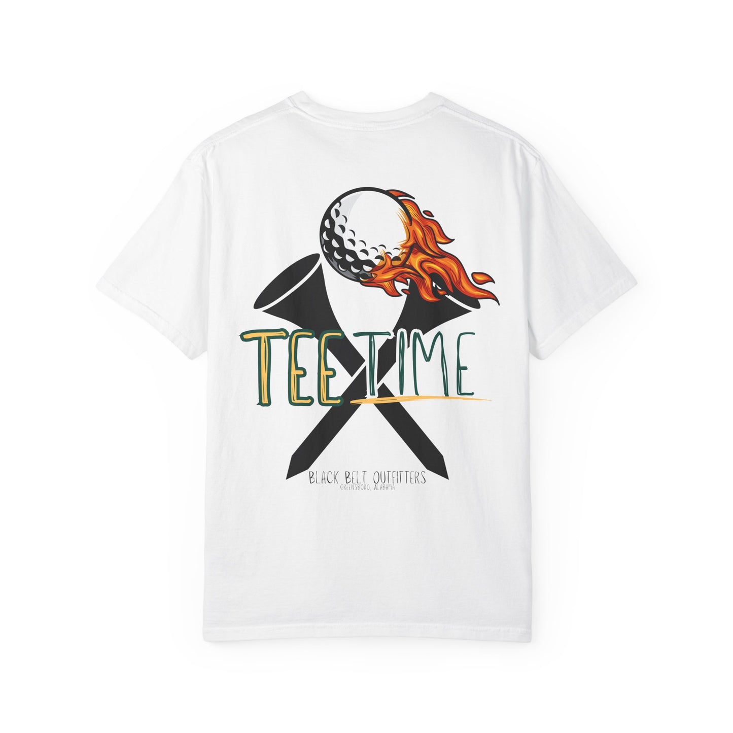 Tee Time Unisex T-Shirt, Perfect for Gifts, Father's Day, Golf Events, Casual Wear, Comfortable Tee