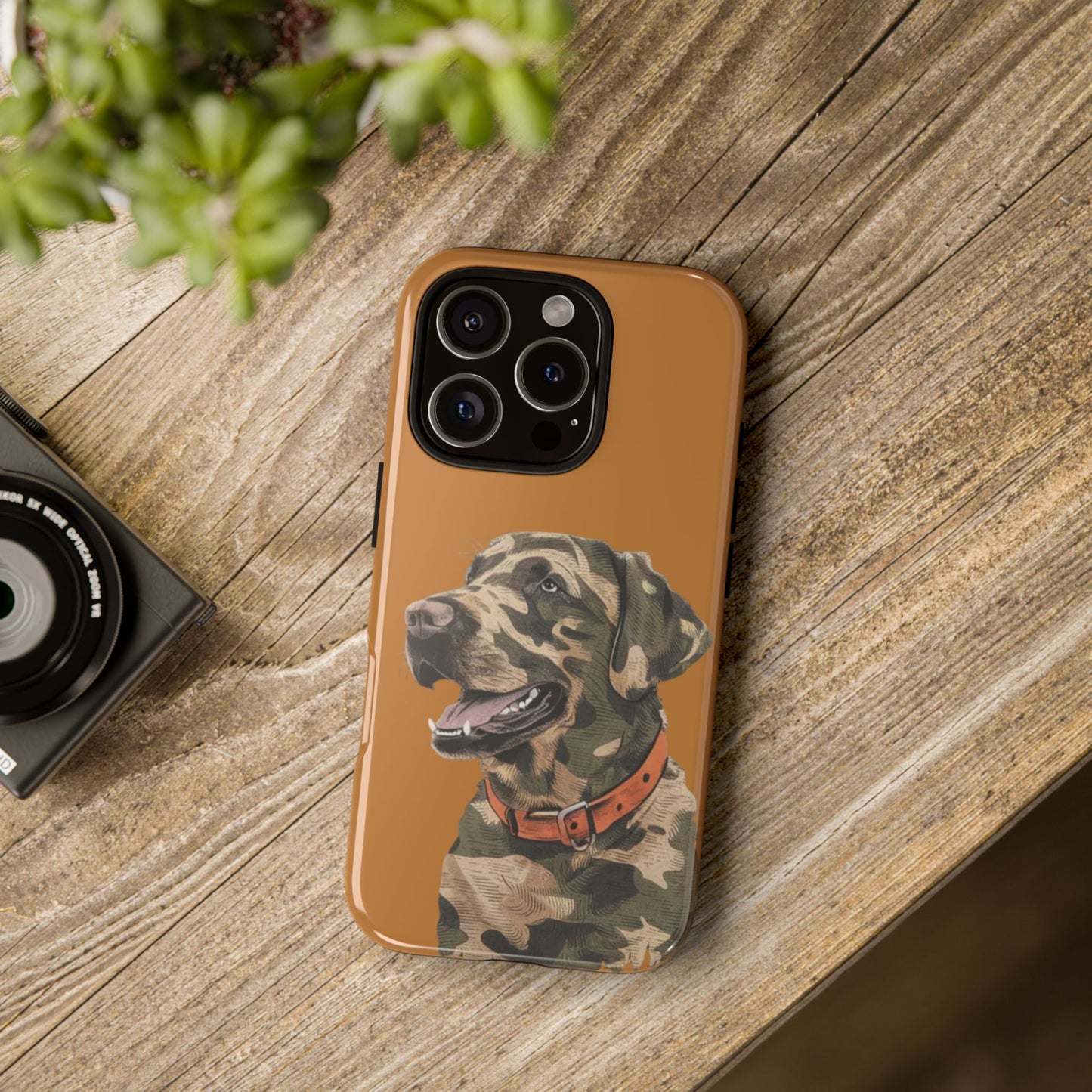 Camo Duck Dog custom design Tough Cases