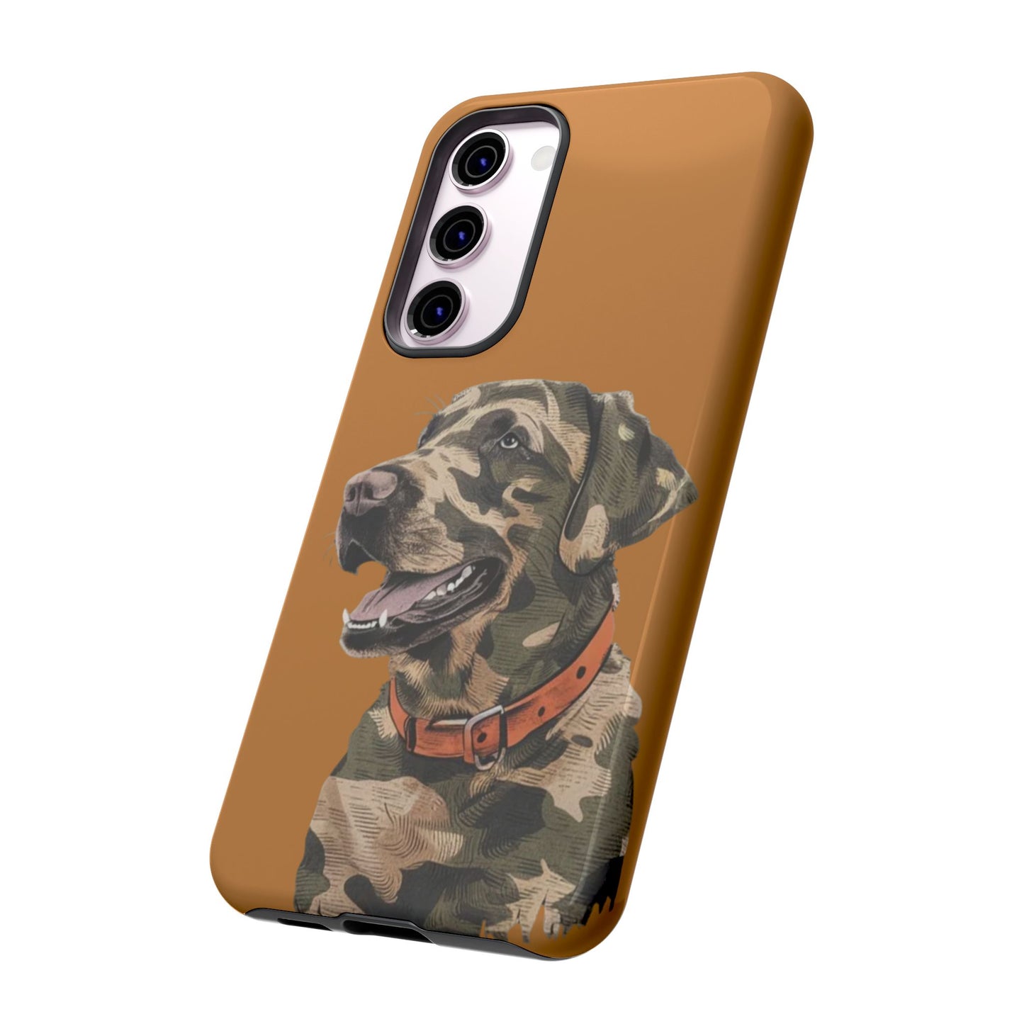 Camo Duck Dog custom design Tough Cases