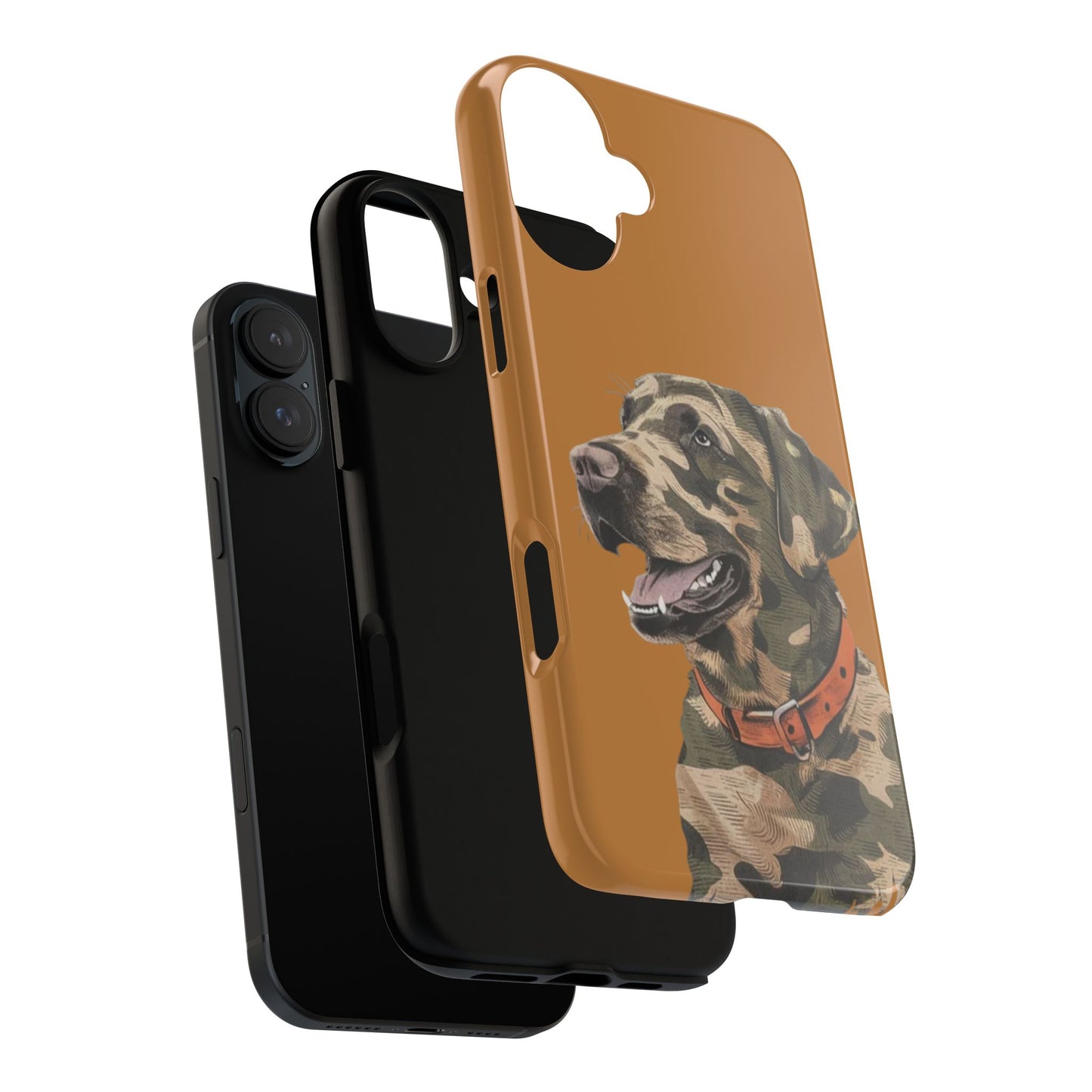 Camo Duck Dog custom design Tough Cases