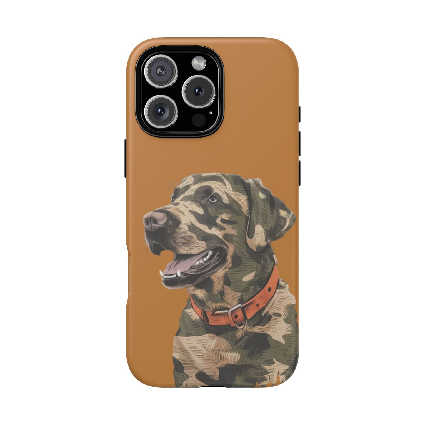 Camo Duck Dog custom design Tough Cases