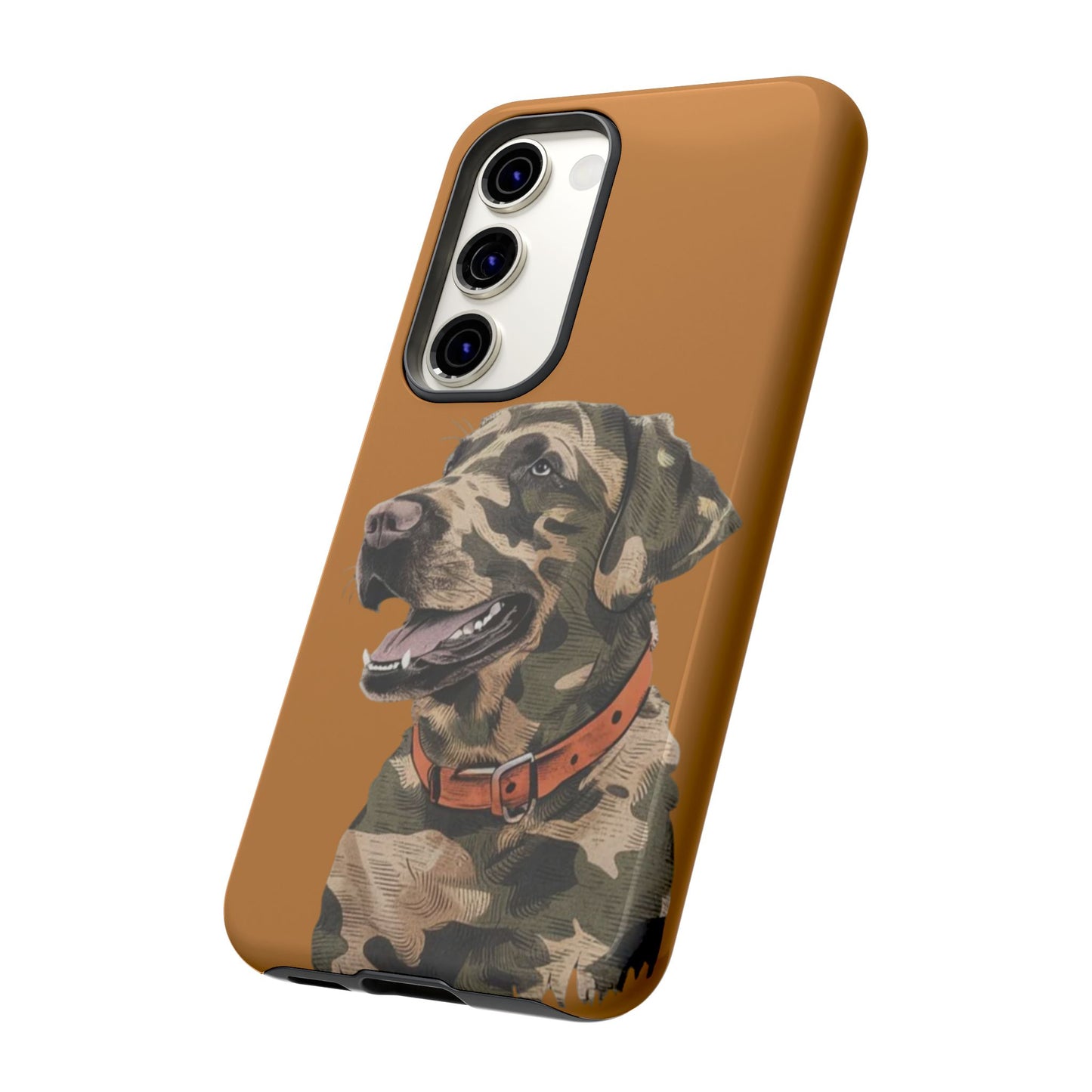 Camo Duck Dog custom design Tough Cases