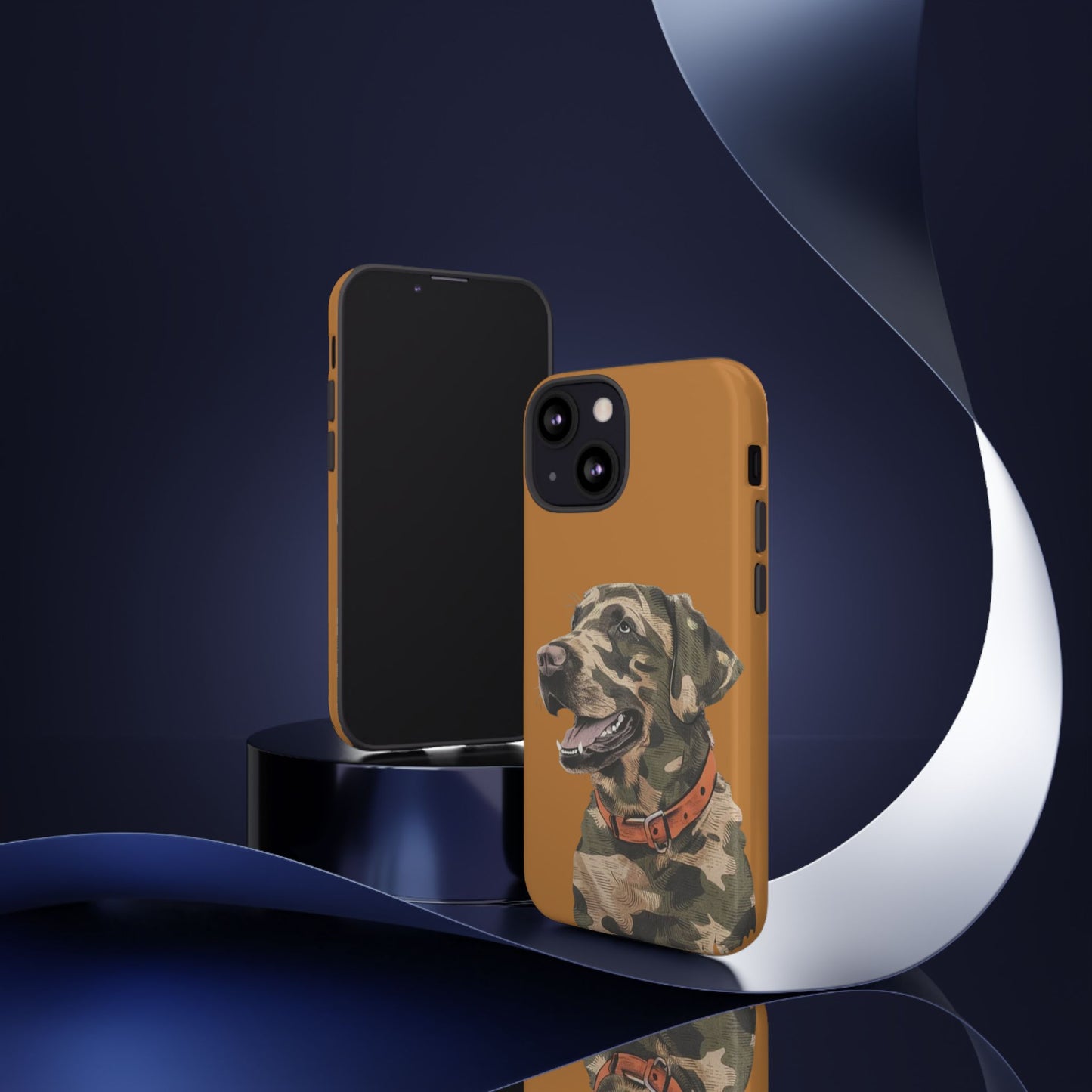 Camo Duck Dog custom design Tough Cases
