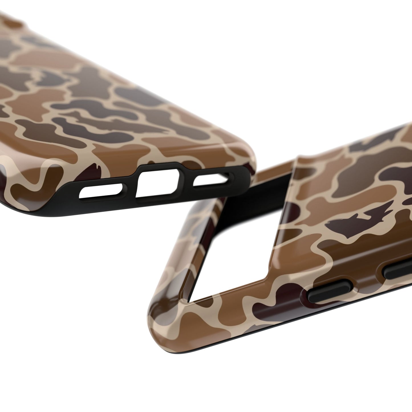 Brown Shark Camo design Tough Cases