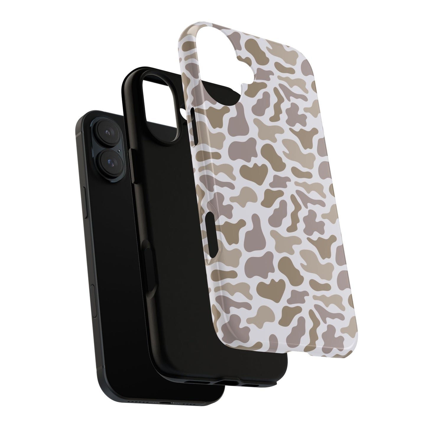 Grey Camo custom design Tough Cases