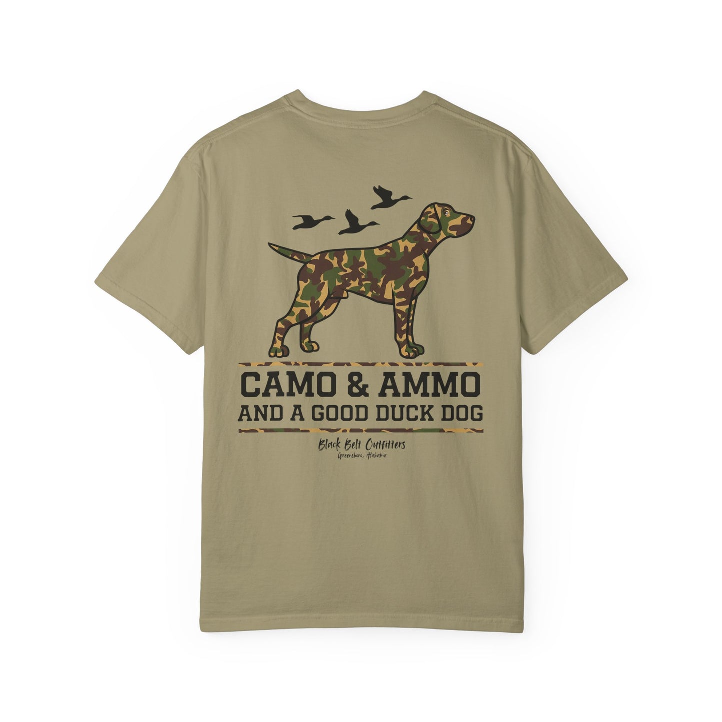 Camo and Ammo Unisex T-Shirt, Perfect for Gifts, Father's Day, Golf Events, Casual Wear, Comfortable Tee