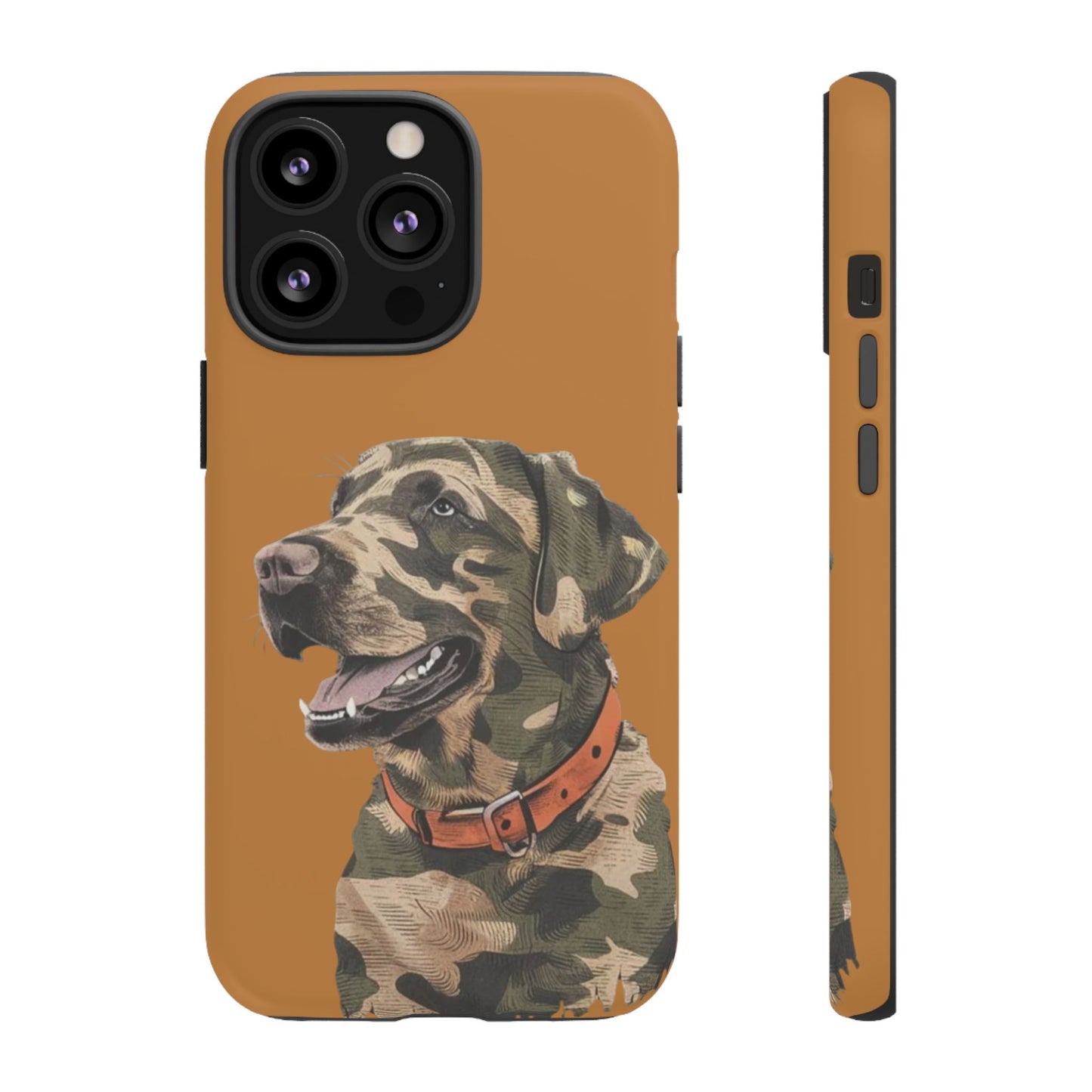 Camo Duck Dog custom design Tough Cases