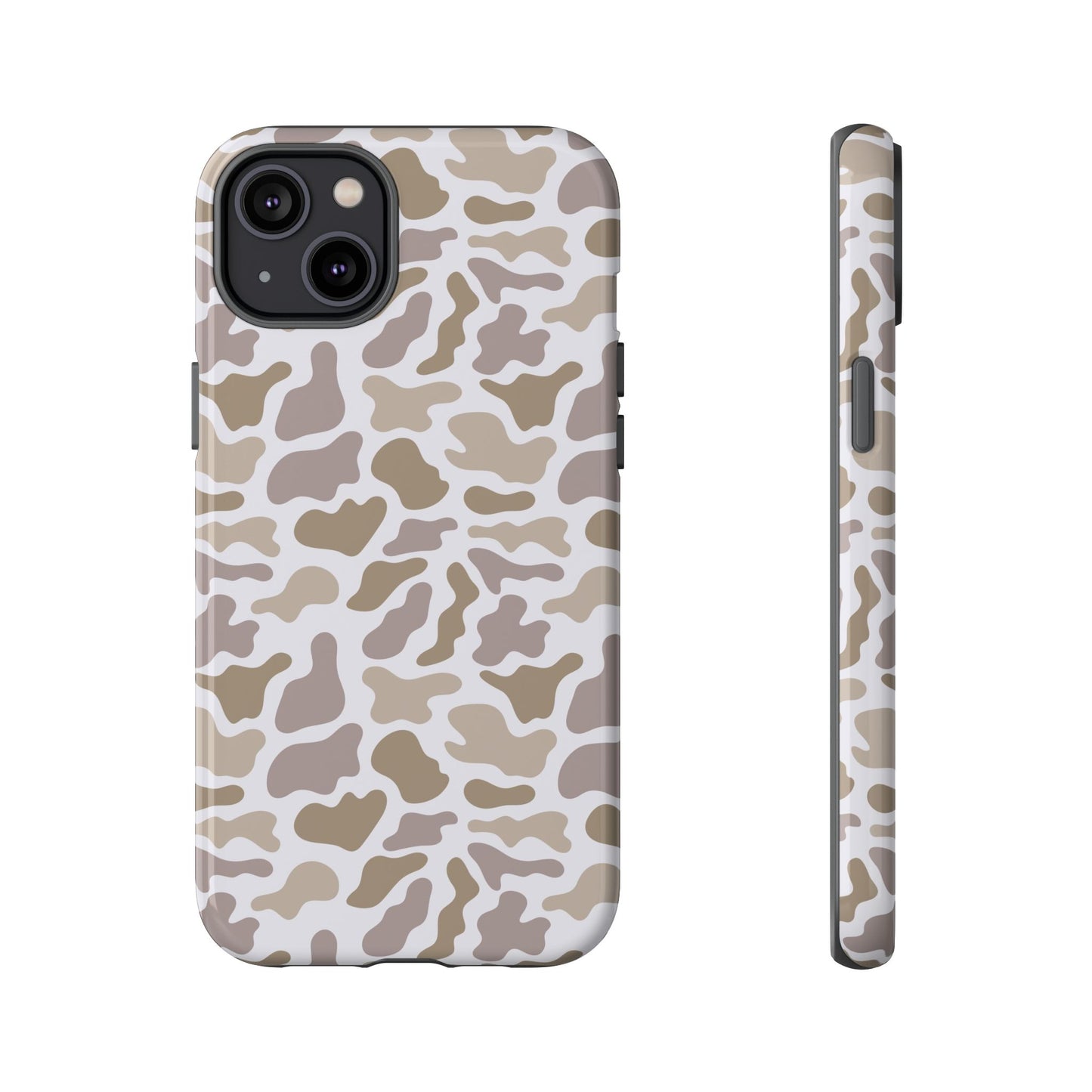 Grey Camo custom design Tough Cases