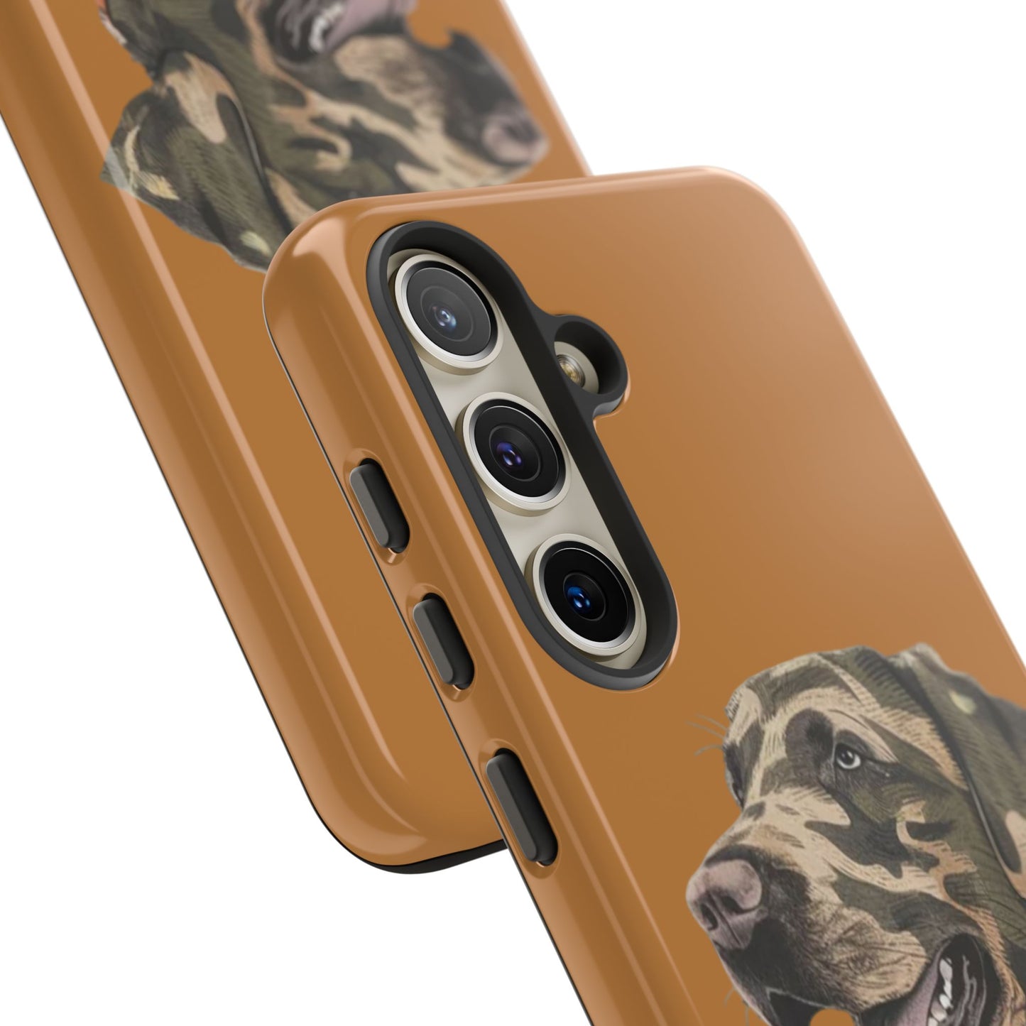 Camo Duck Dog custom design Tough Cases