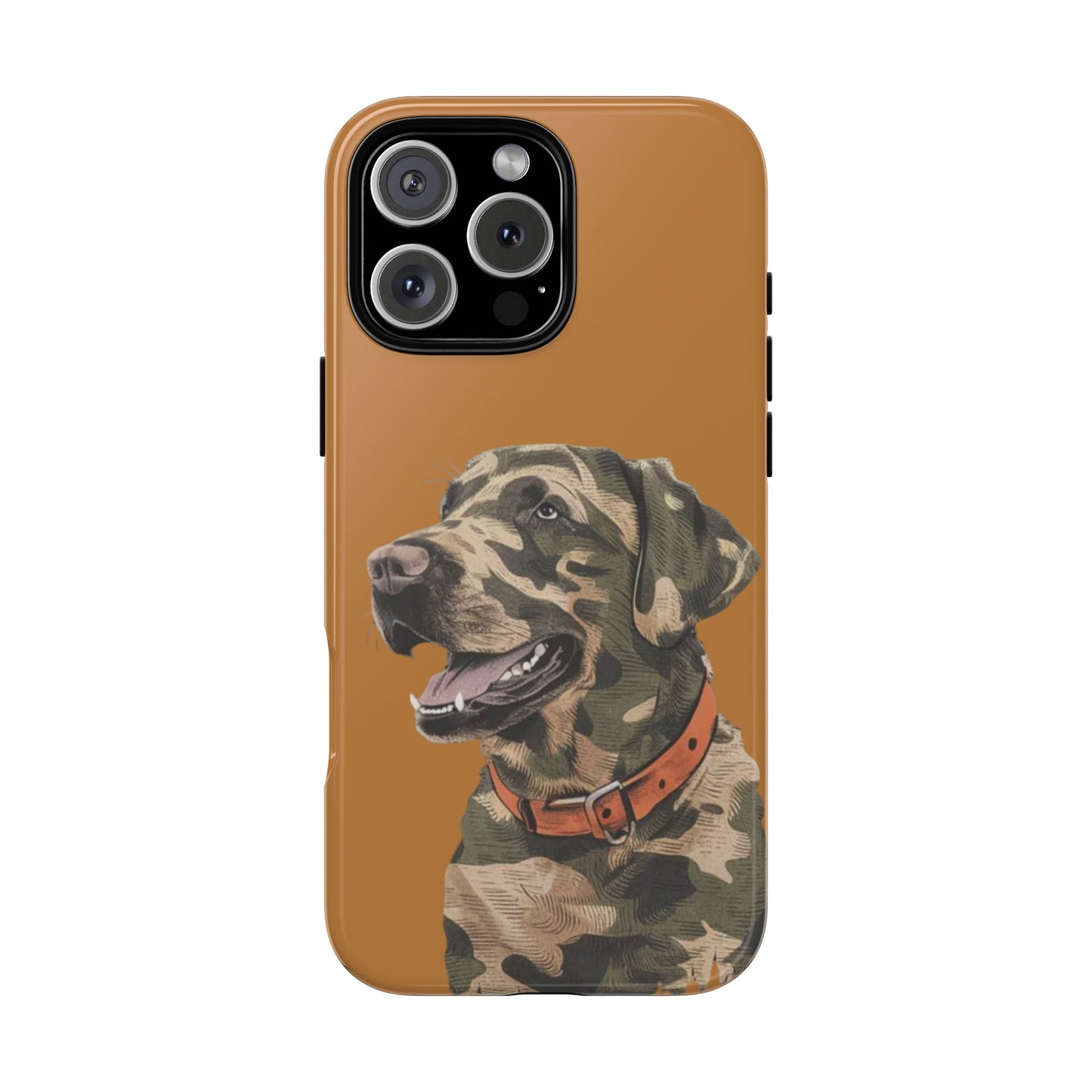 Camo Duck Dog custom design Tough Cases