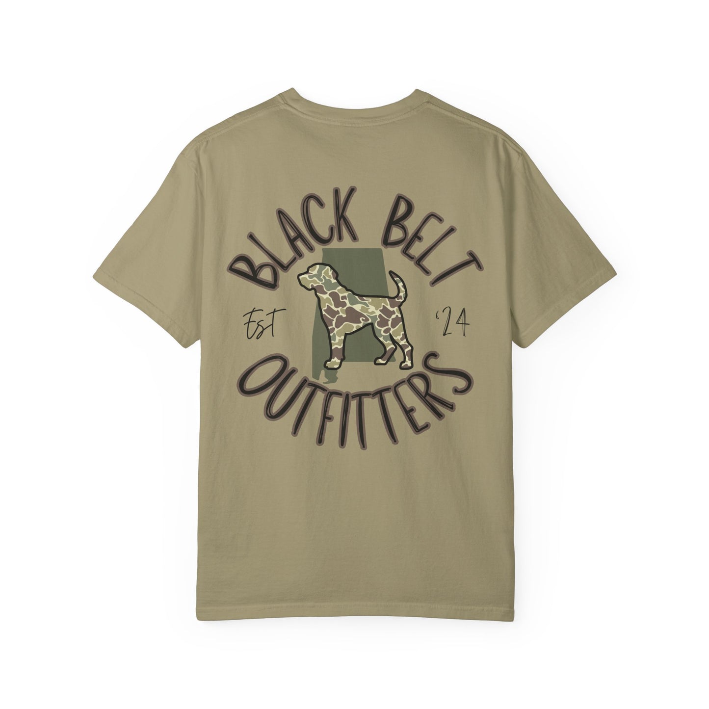 Black Belt Outfitters Logo Unisex T-Shirt, Perfect for Gifts, Father's Day, Golf Events, Casual Wear, Comfortable Tee