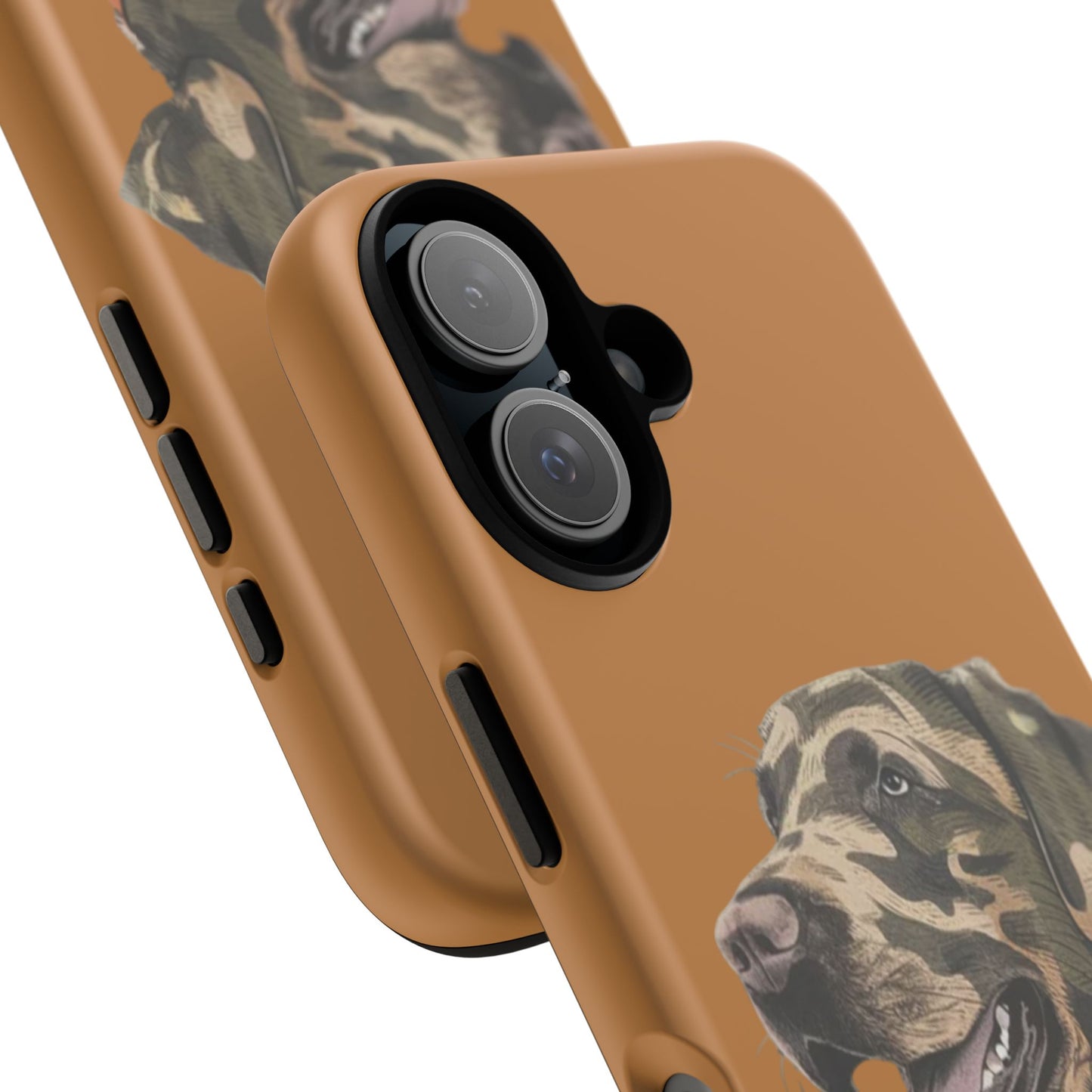 Camo Duck Dog custom design Tough Cases
