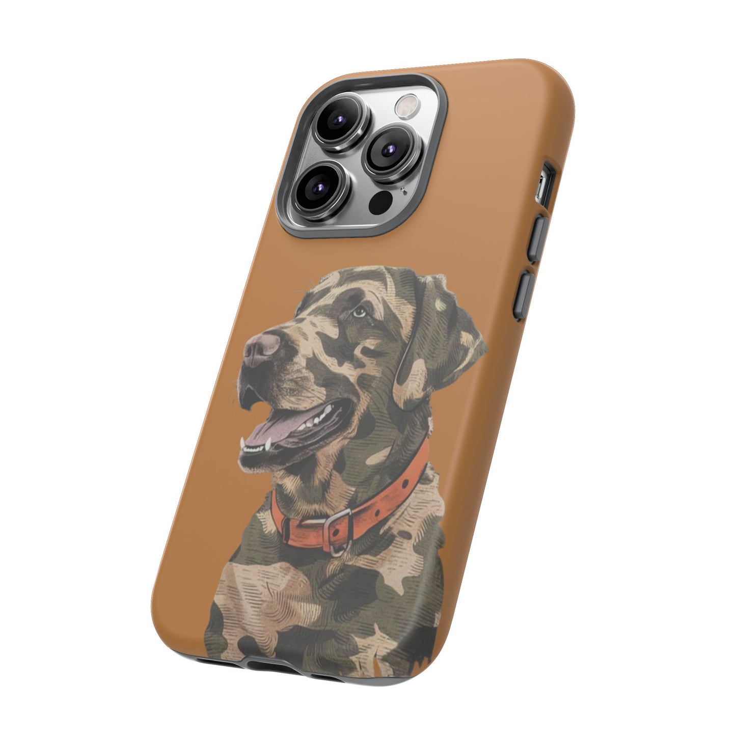 Camo Duck Dog custom design Tough Cases