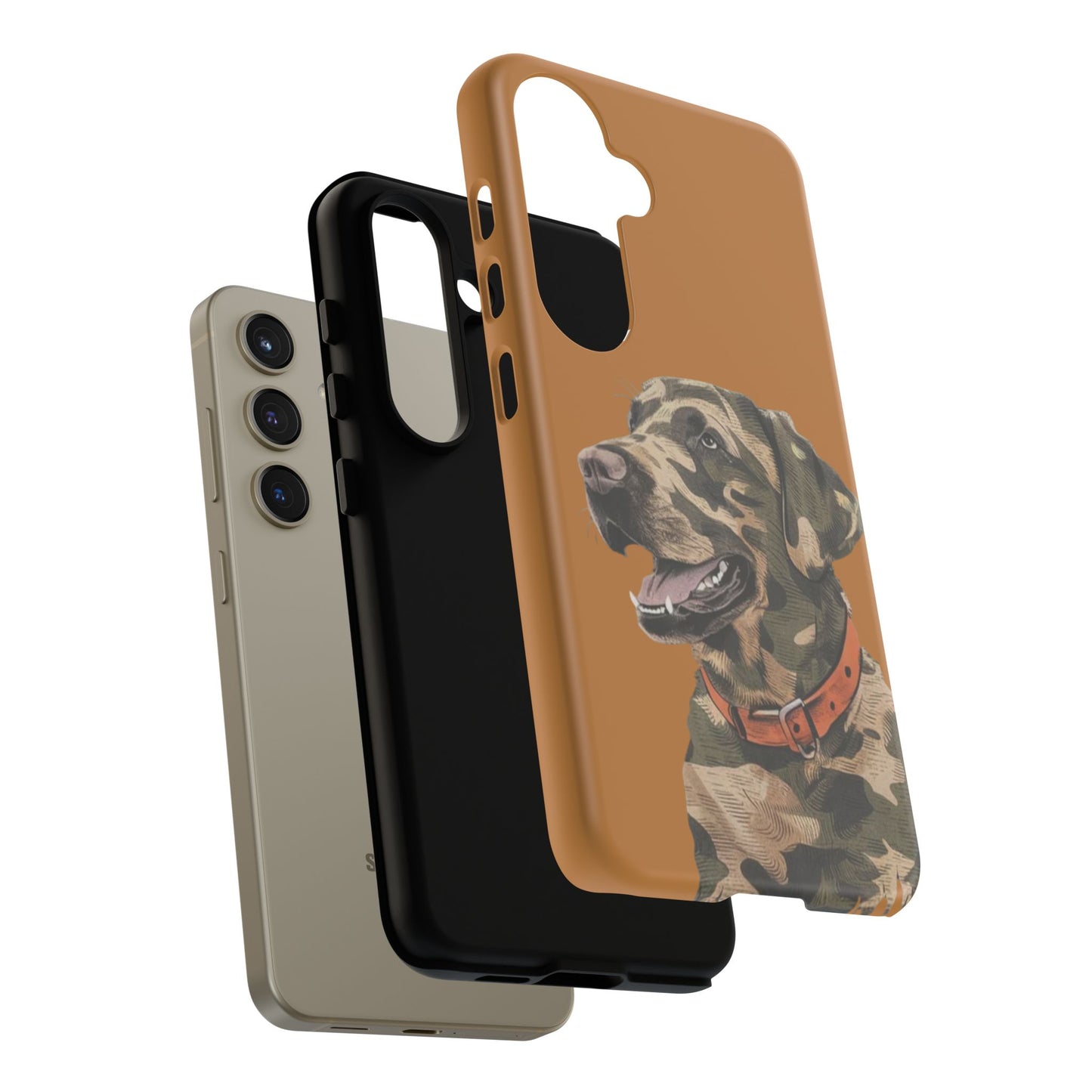 Camo Duck Dog custom design Tough Cases