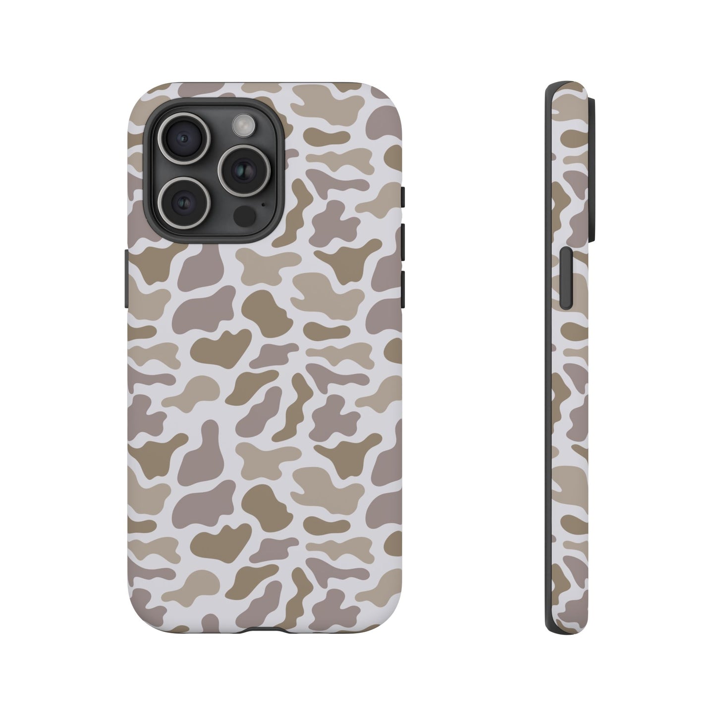 Grey Camo custom design Tough Cases