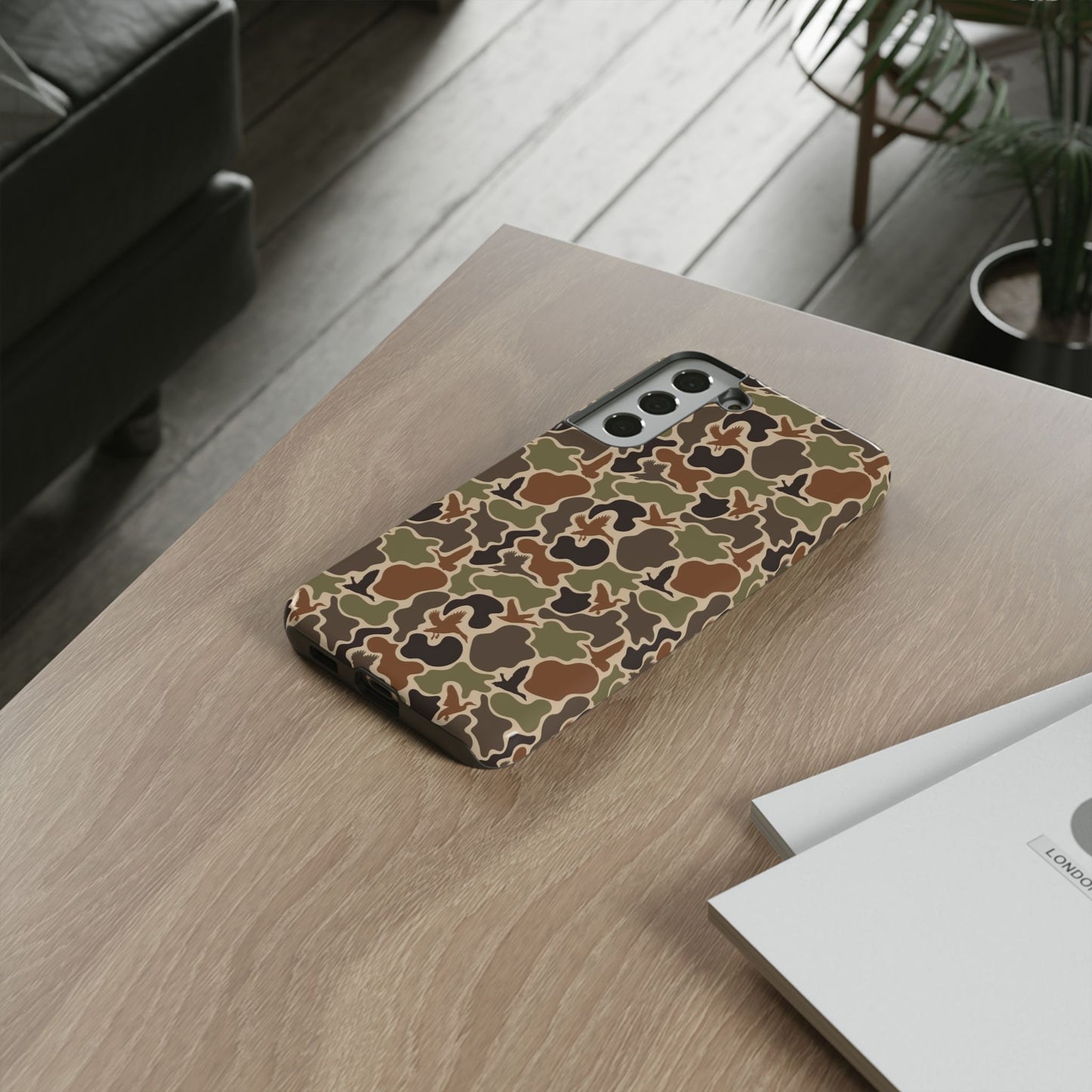 Duck Camo custom design Tough Cases