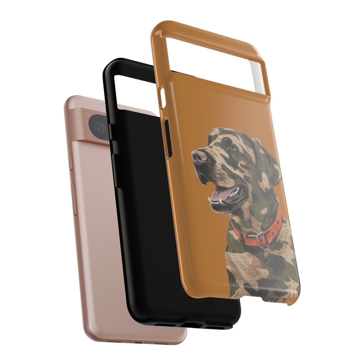 Camo Duck Dog custom design Tough Cases