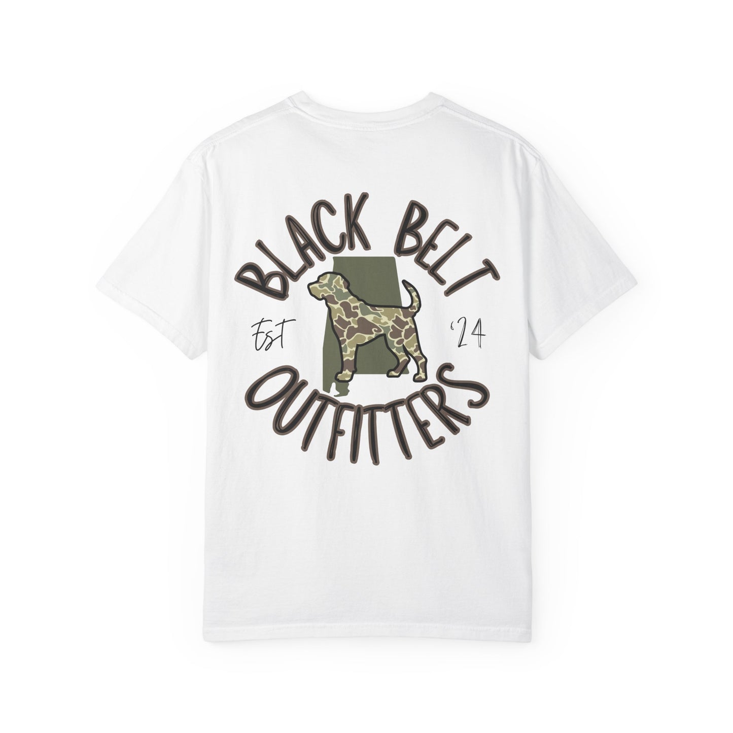 Black Belt Outfitters Logo Unisex T-Shirt, Perfect for Gifts, Father's Day, Golf Events, Casual Wear, Comfortable Tee