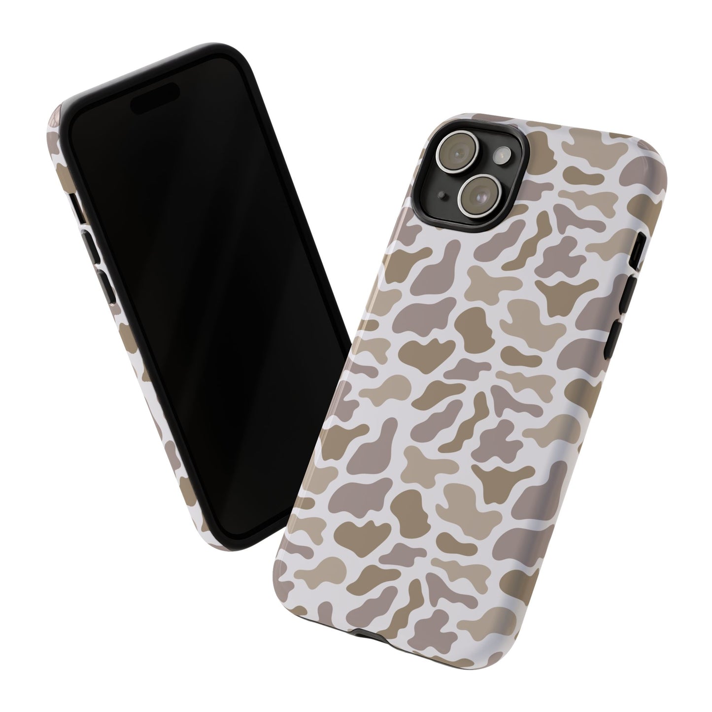 Grey Camo custom design Tough Cases