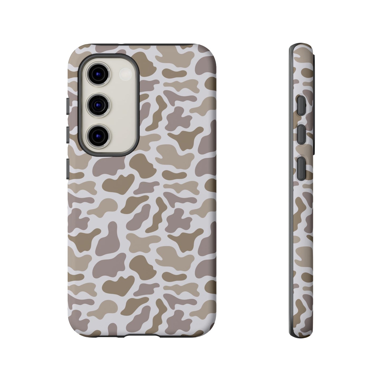 Grey Camo custom design Tough Cases