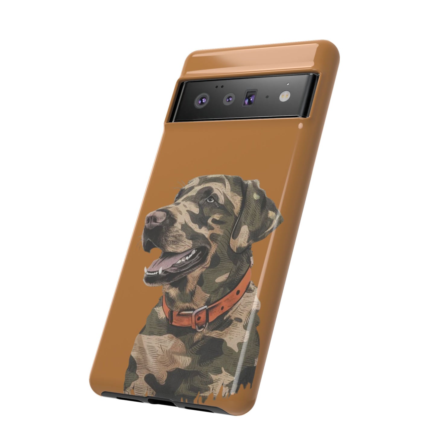 Camo Duck Dog custom design Tough Cases