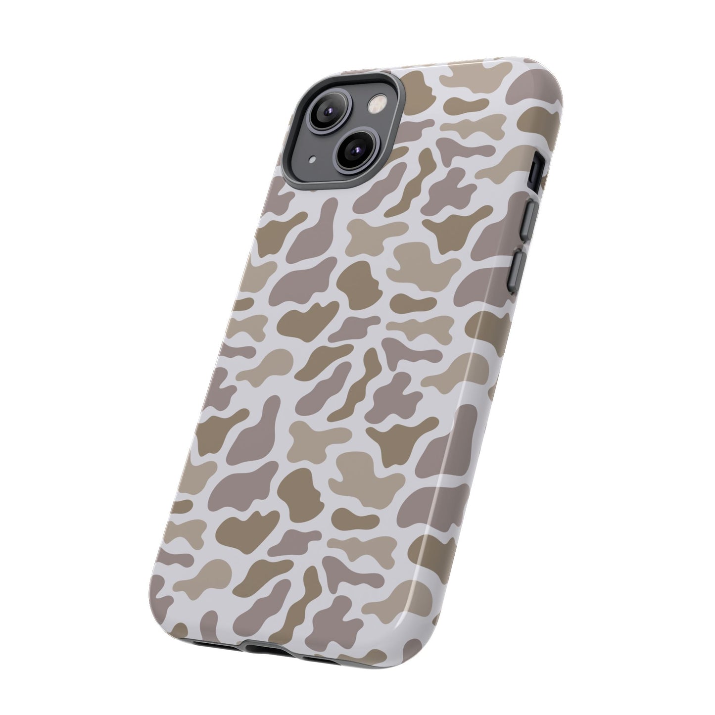Grey Camo custom design Tough Cases
