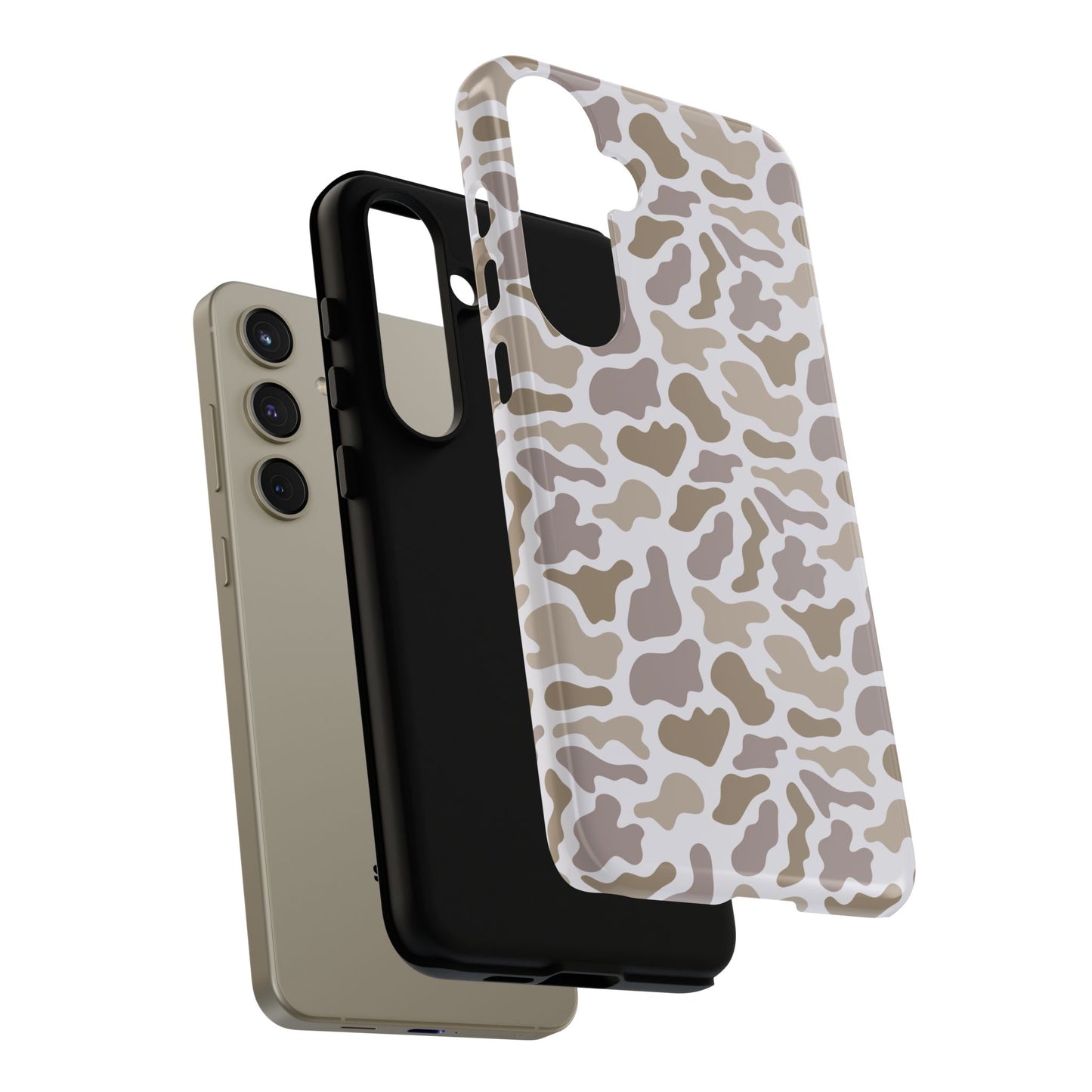 Grey Camo custom design Tough Cases