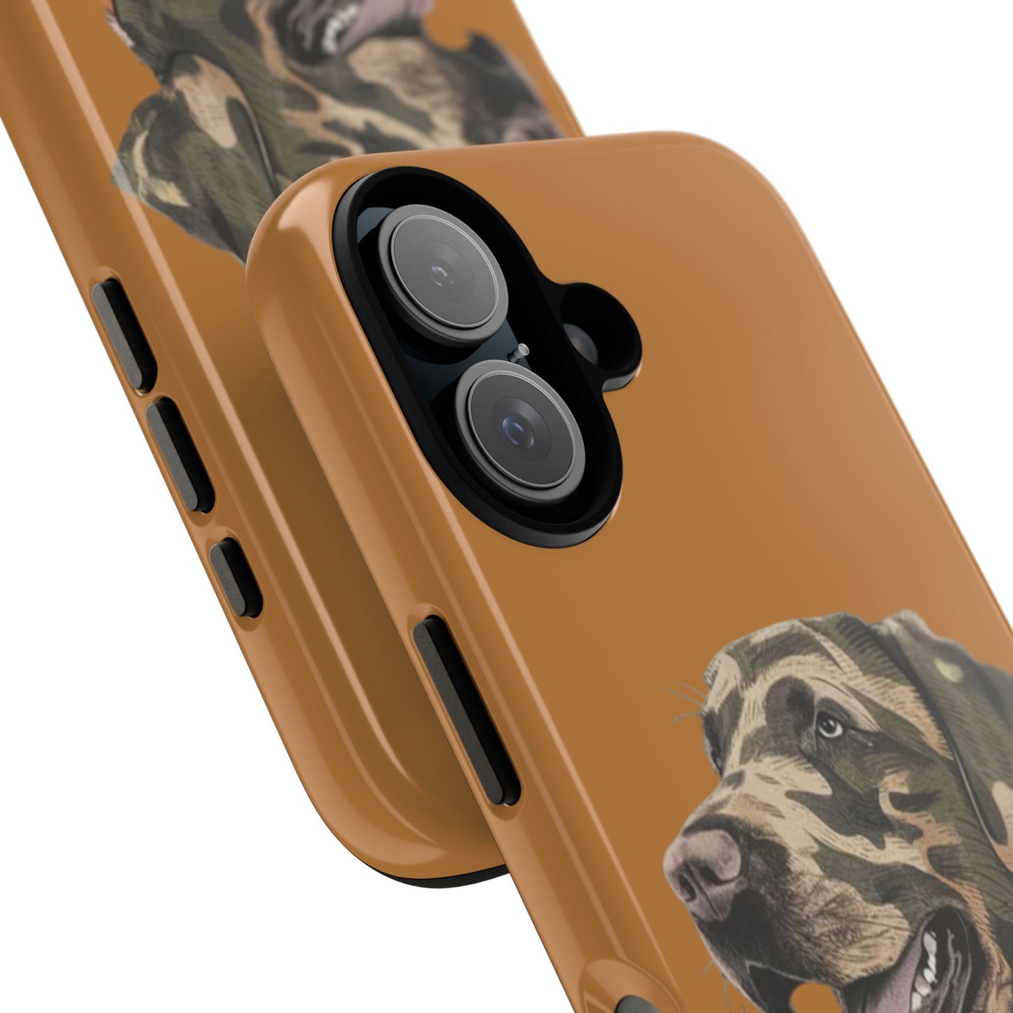 Camo Duck Dog custom design Tough Cases