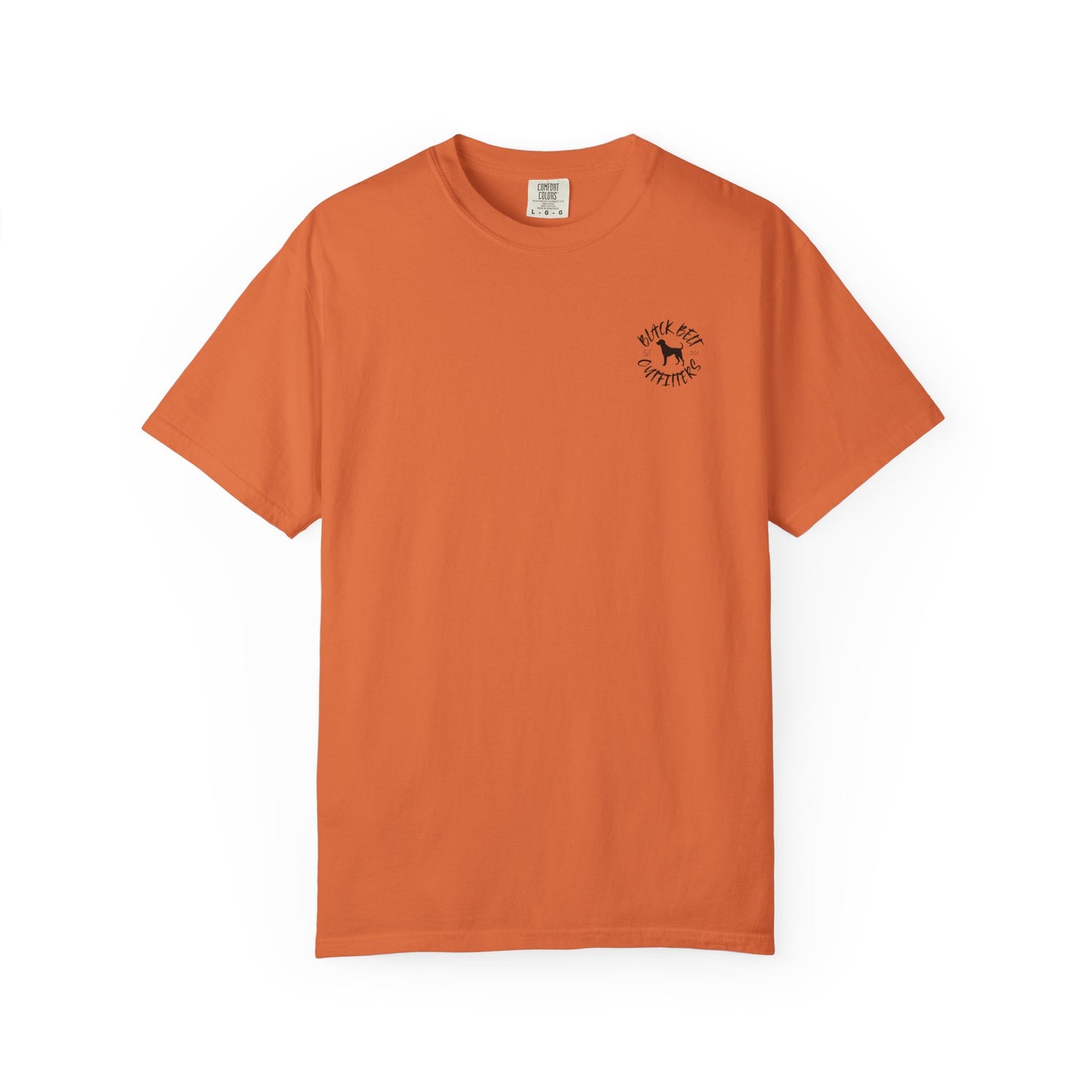 Old School Camo Flying Duck Unisex Garment-Dyed Pocket T-Shirt