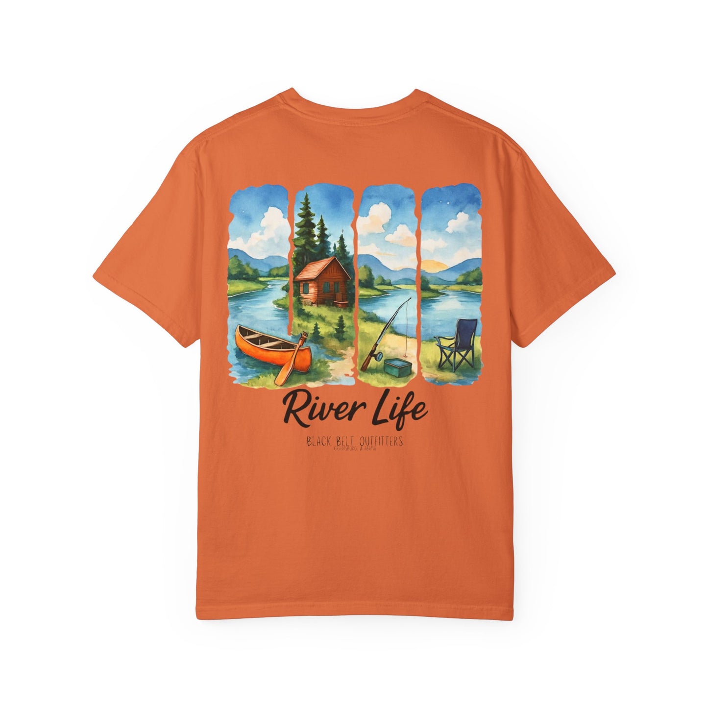 River Life Unisex T-Shirt - Outdoor Adventure Tee for Nature Lovers