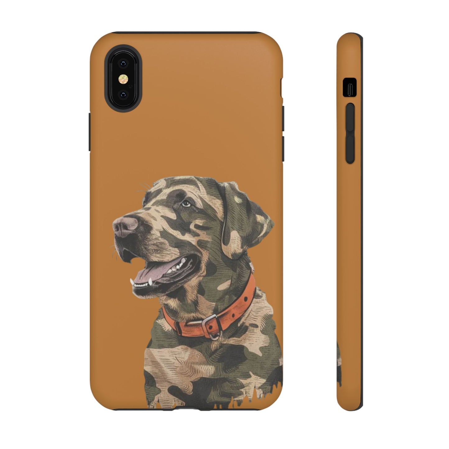 Camo Duck Dog custom design Tough Cases