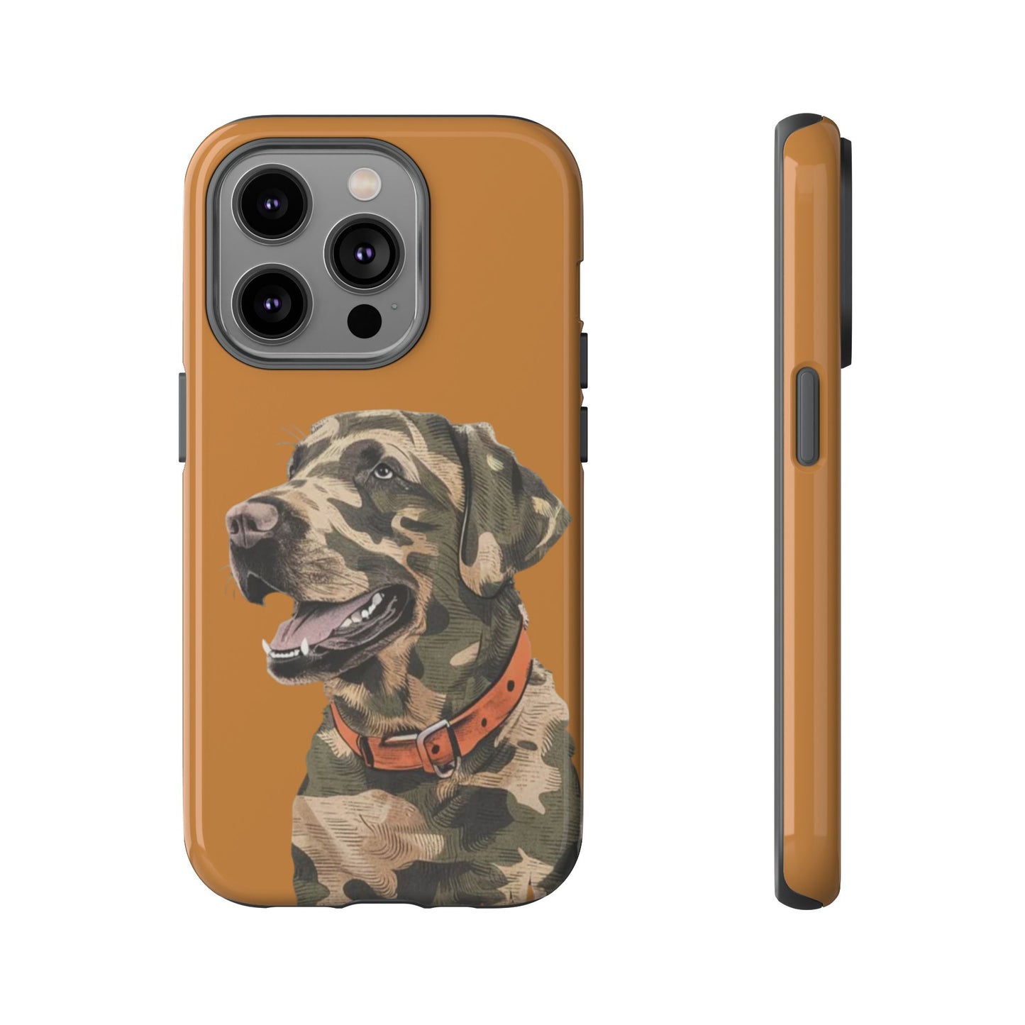 Camo Duck Dog custom design Tough Cases