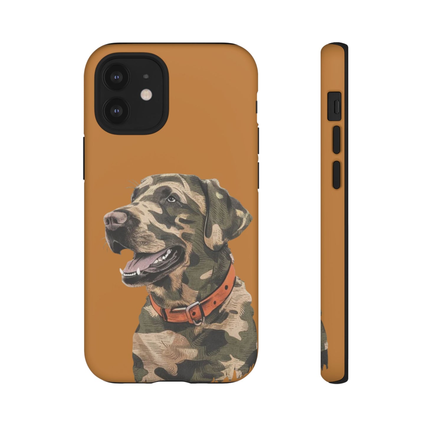 Camo Duck Dog custom design Tough Cases