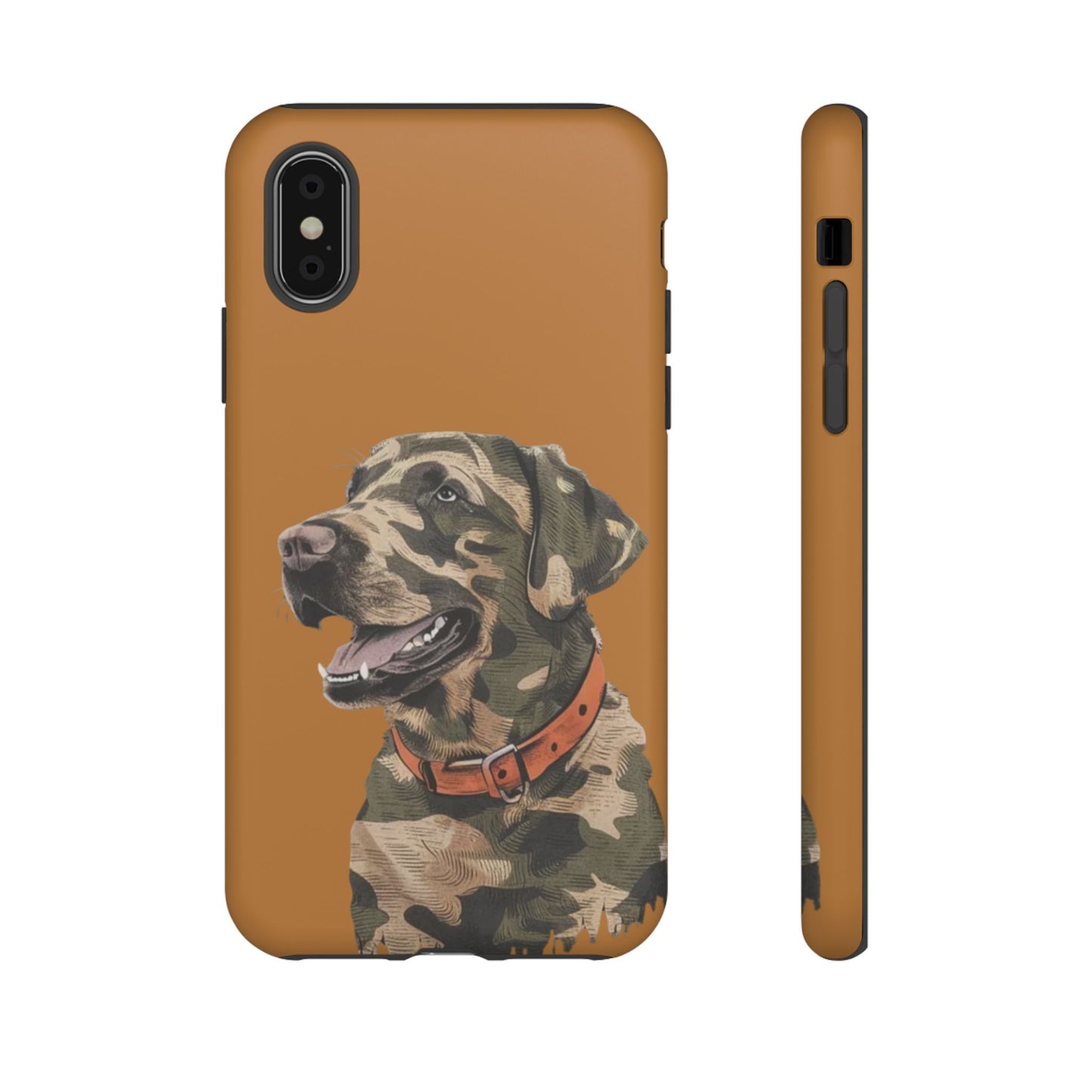 Camo Duck Dog custom design Tough Cases