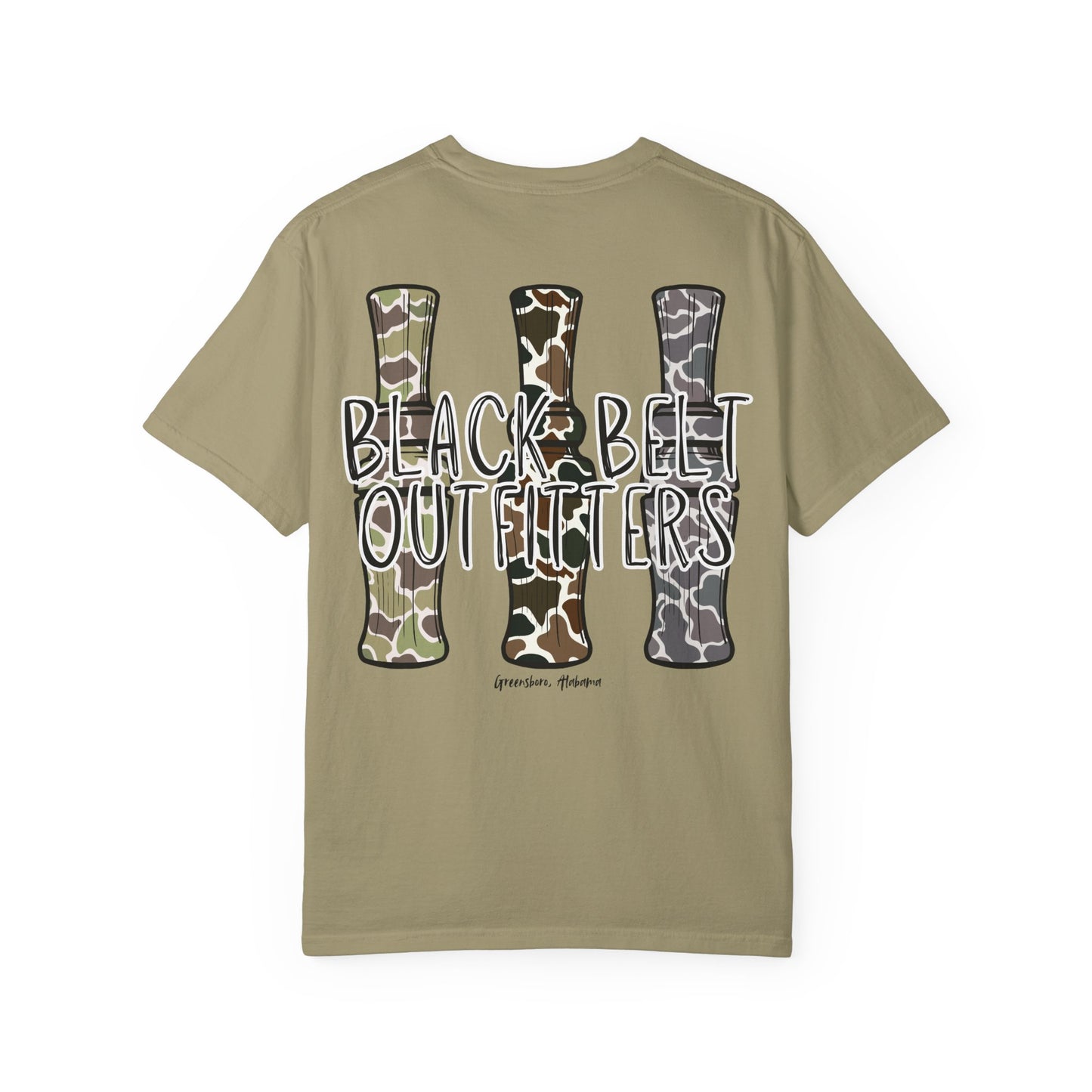Camo Duck Calls Unisex T-Shirt, Perfect for Gifts, Father's Day, Golf Events, Casual Wear, Comfortable Tee