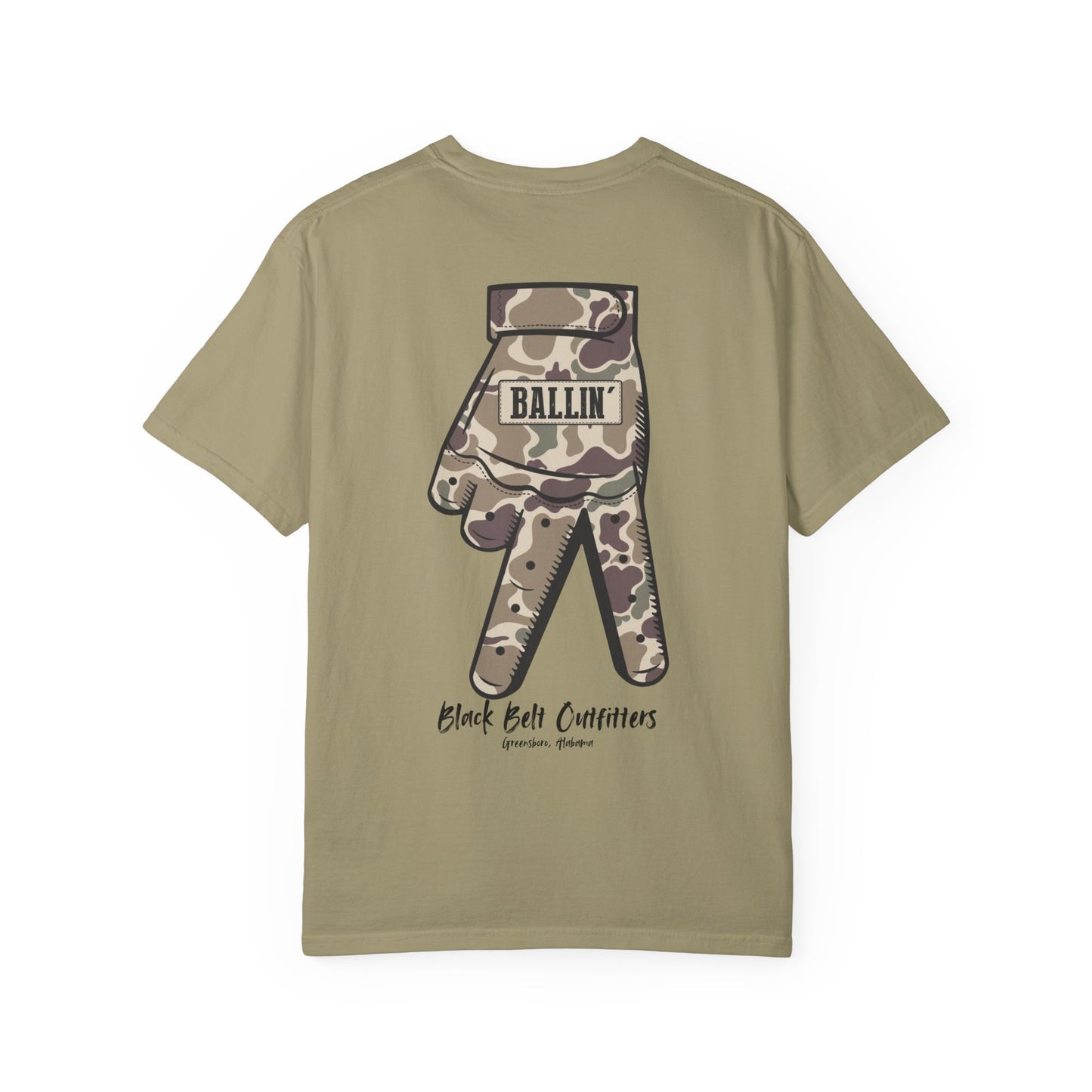 BALLIN Golf Glove Unisex T-Shirt, Perfect for Gifts, Father's Day, Golf Events, Casual Wear, Comfortable Tee