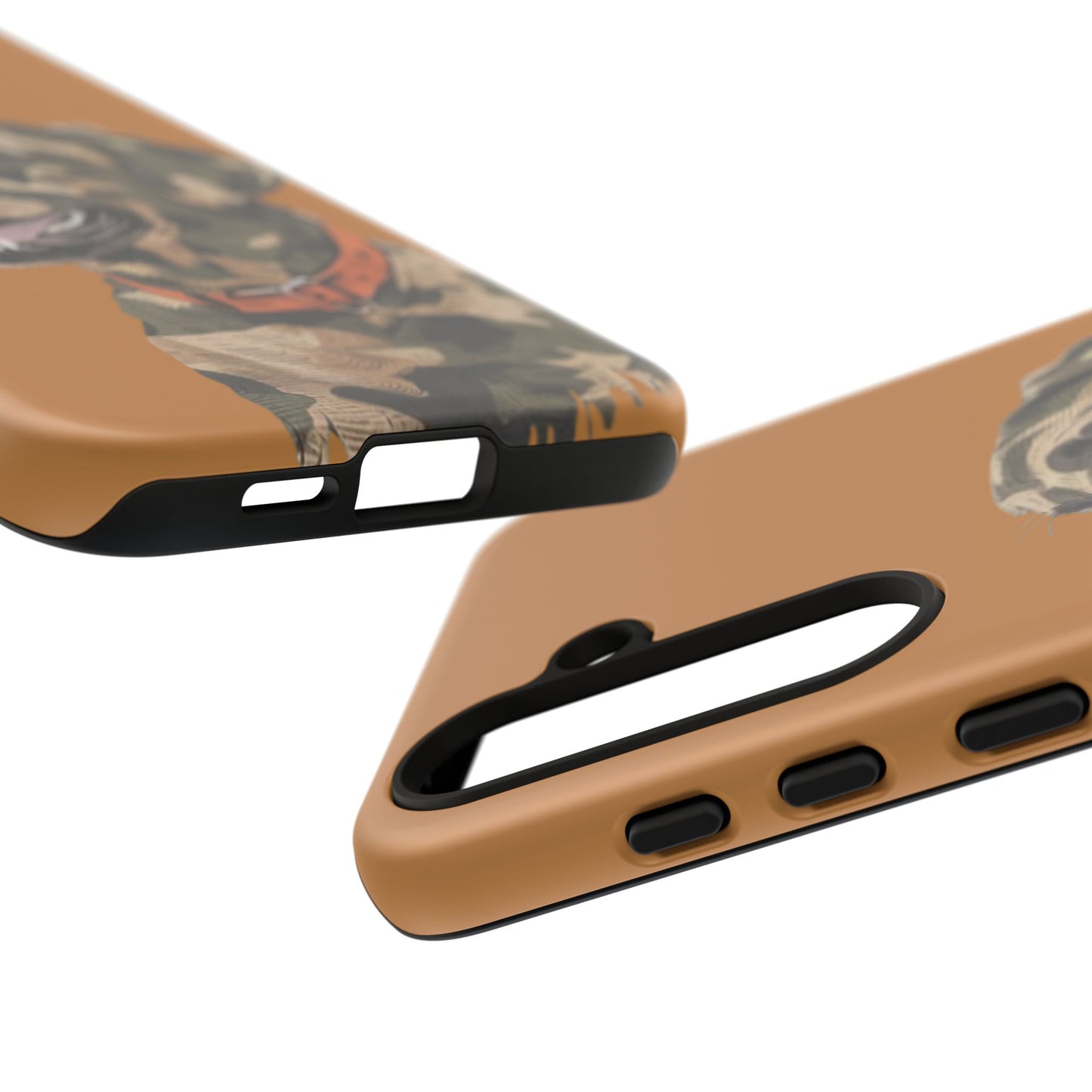 Camo Duck Dog custom design Tough Cases