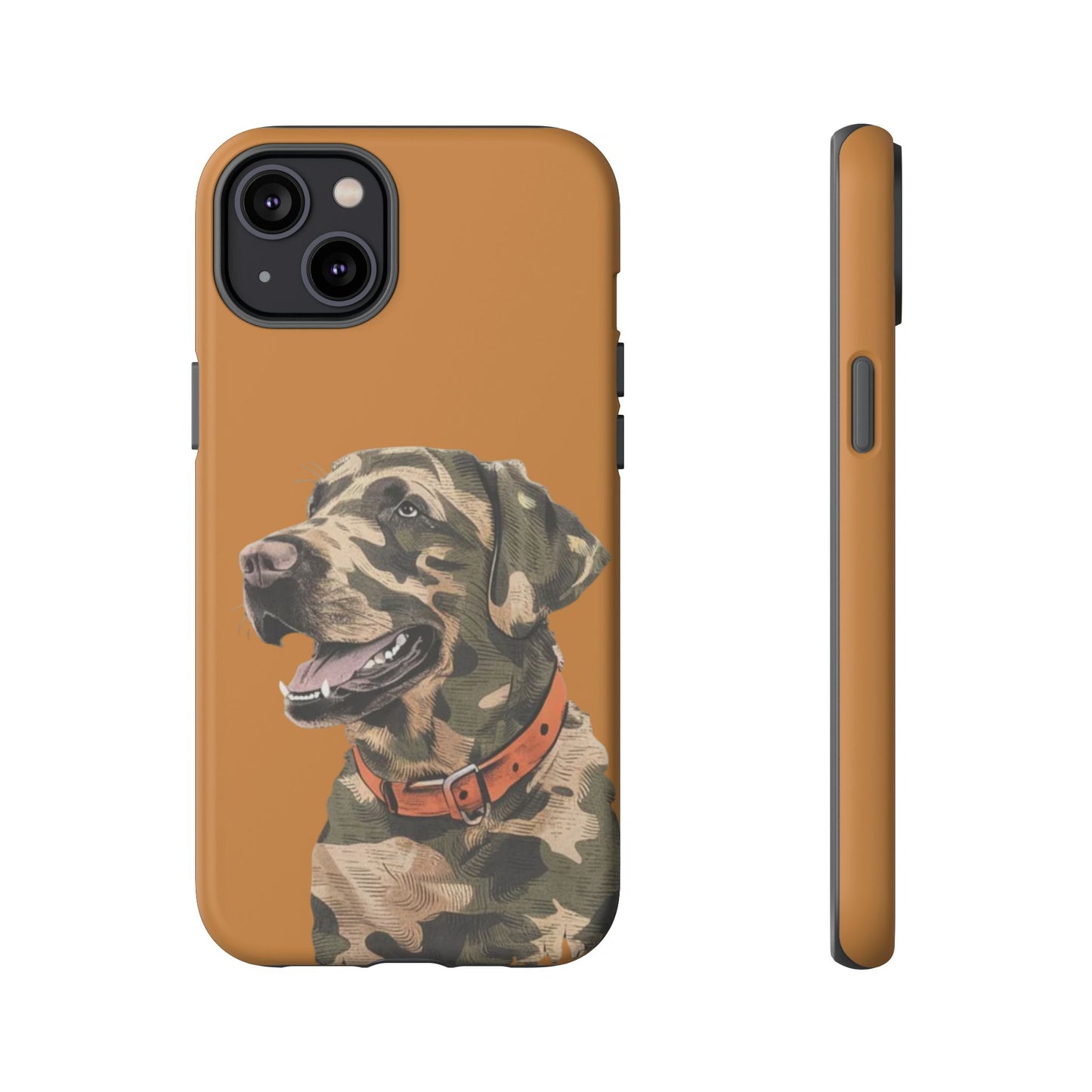 Camo Duck Dog custom design Tough Cases