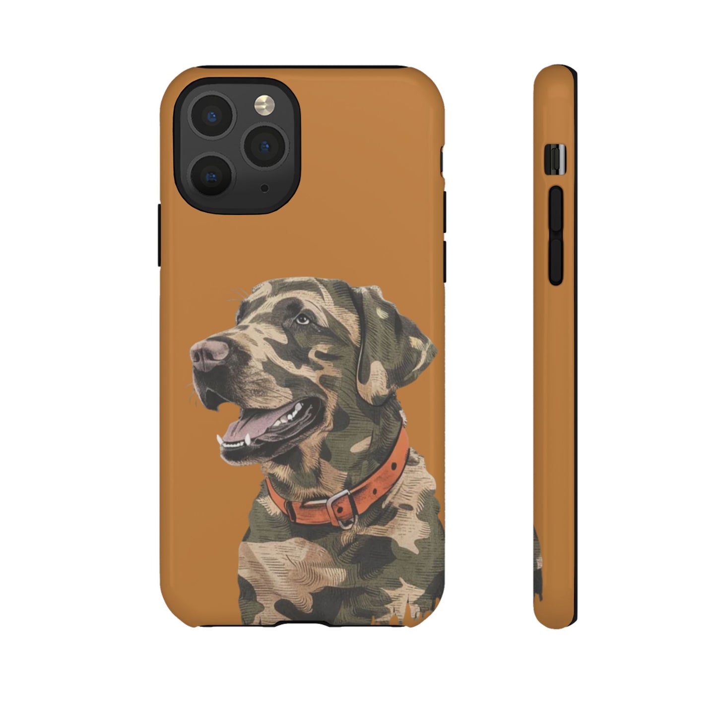 Camo Duck Dog custom design Tough Cases