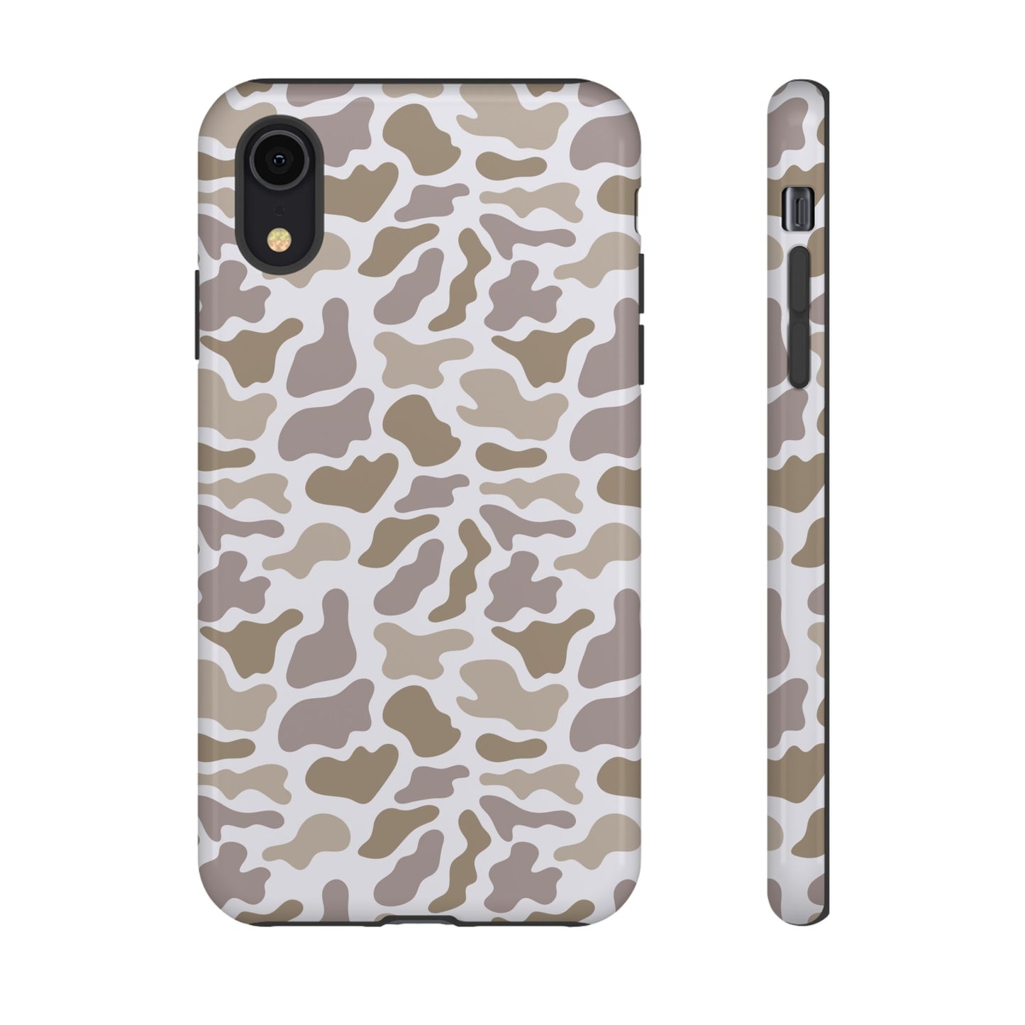 Grey Camo custom design Tough Cases