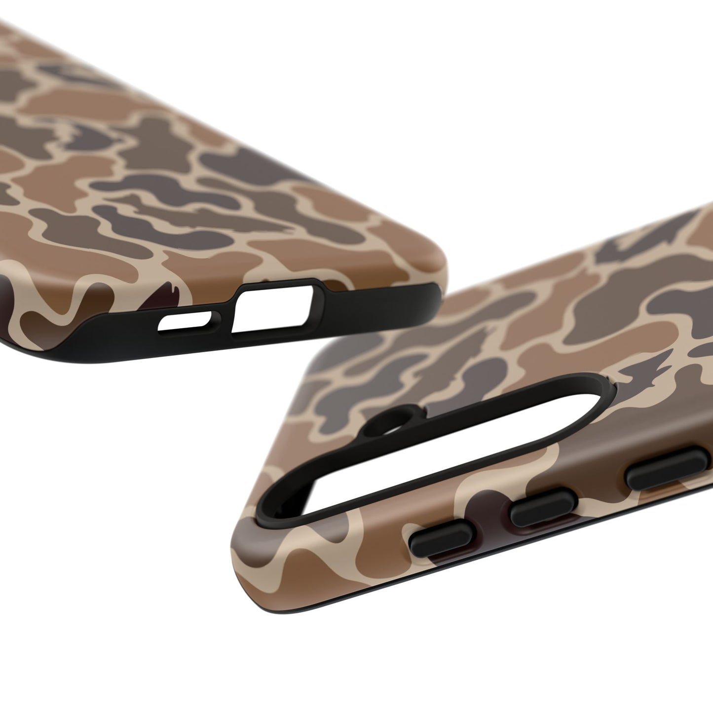 Brown Shark Camo design Tough Cases